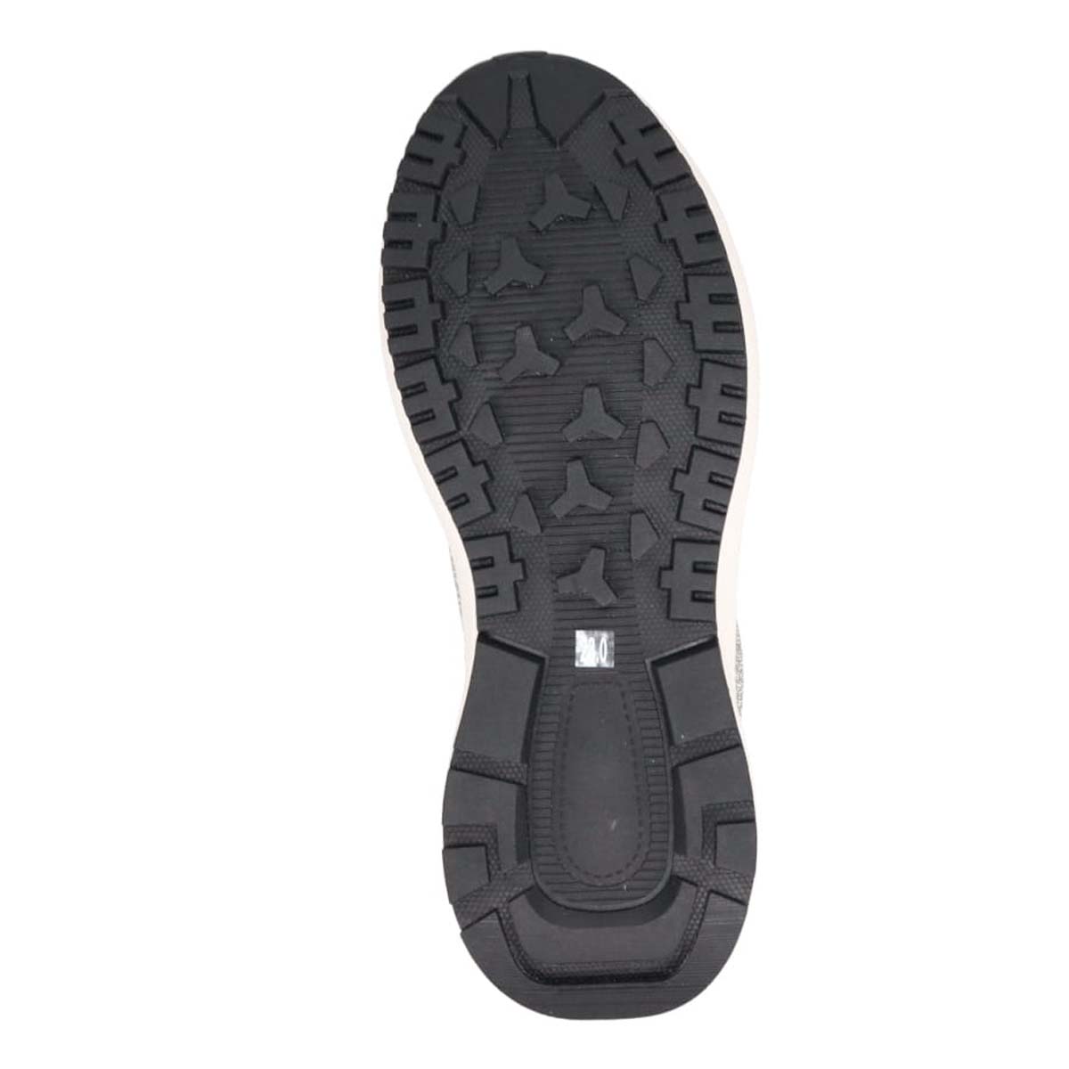 HIROKO KOSHINO FEMME グリッターとラインストーンで華やかなスニーカー　HRL5003 L-GRAY 23.0