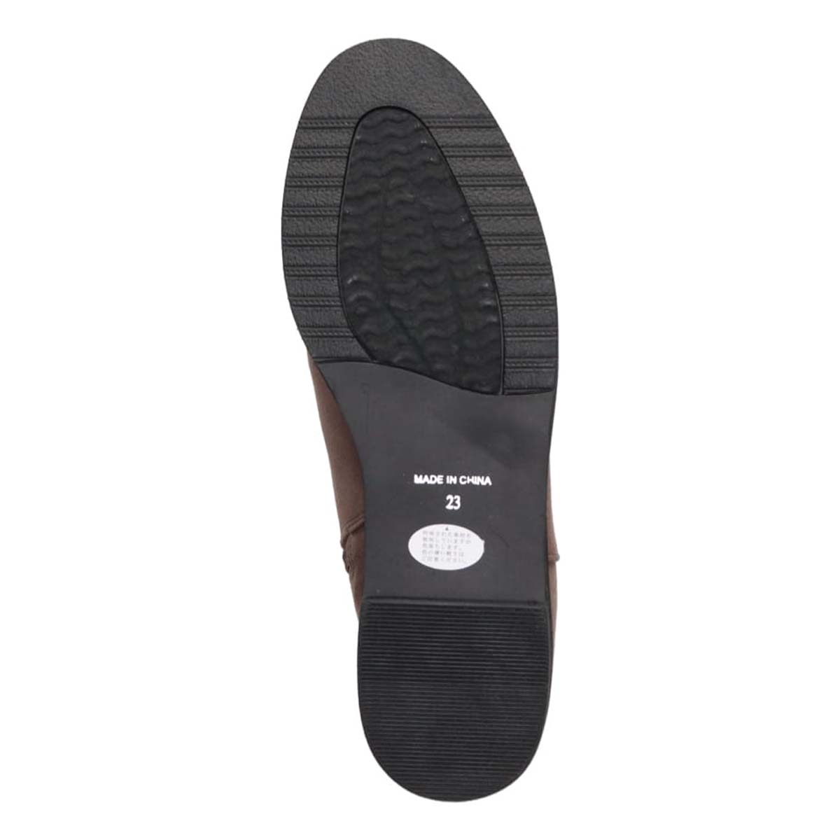 HIROKO KOSHINO FEMME　あたたかさと華やかさを両立 ファー付きスエードショートブーツ　HRL5006 OAK 23.0