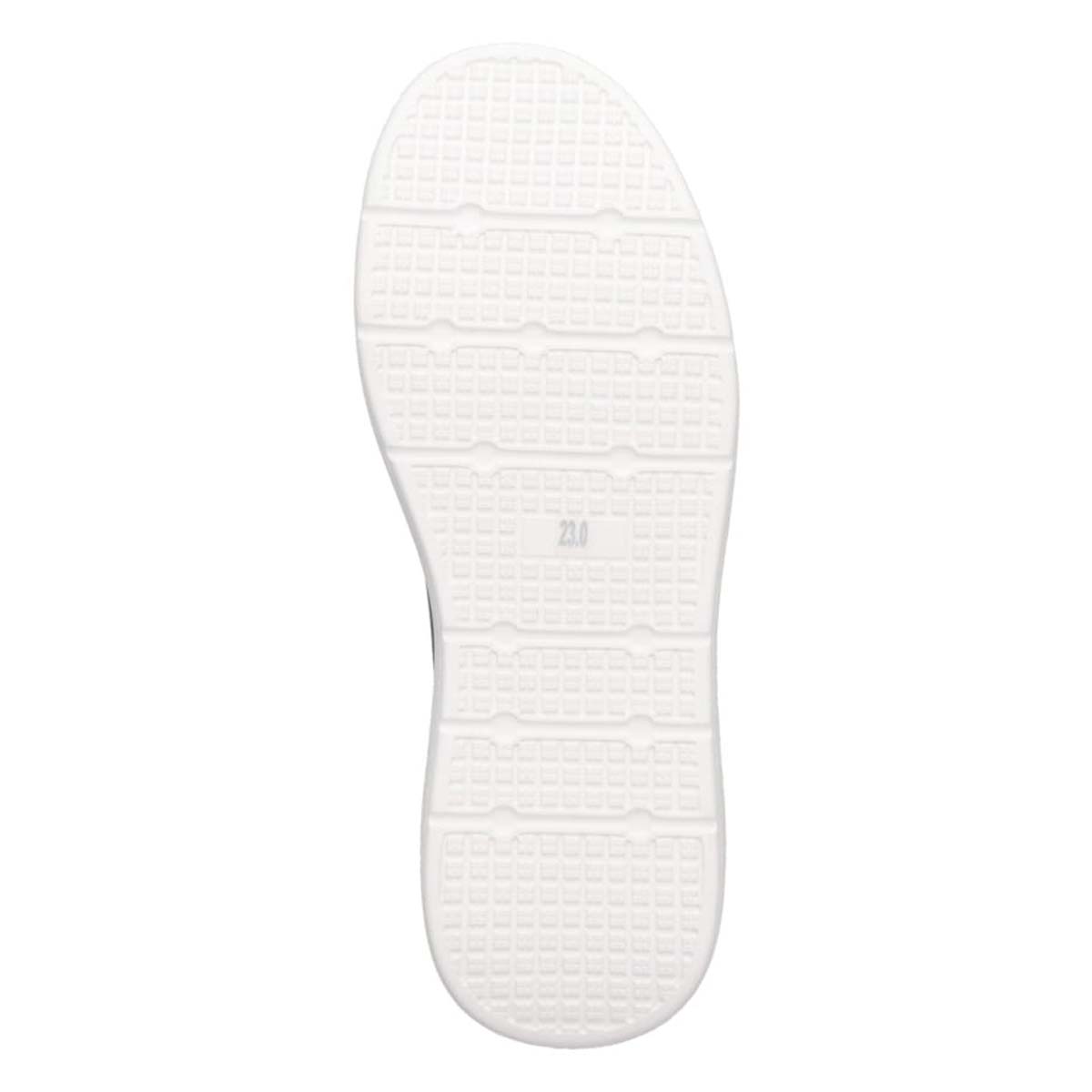 HIROKO KOSHINO FEMME 大人の遊び心と上品さを纏う、HKロゴスタッズスニーカー　HRL5008 BLACK 23.0