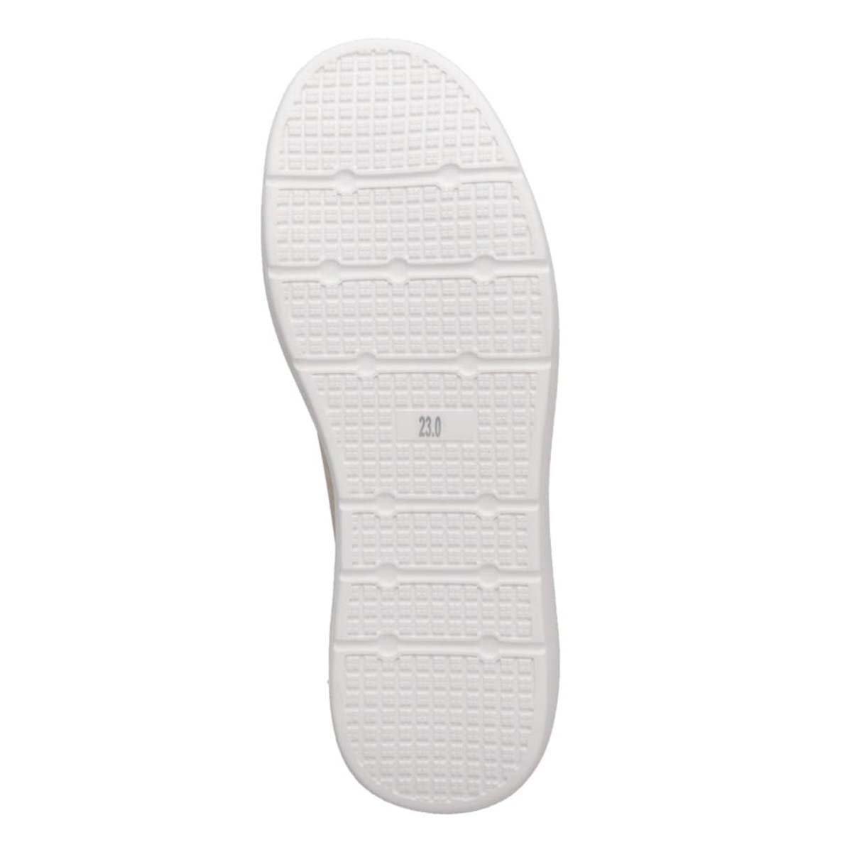 HIROKO KOSHINO FEMME 大人の遊び心と上品さを纏う、HKロゴスタッズスニーカー　HRL5008 GOLD 23.0