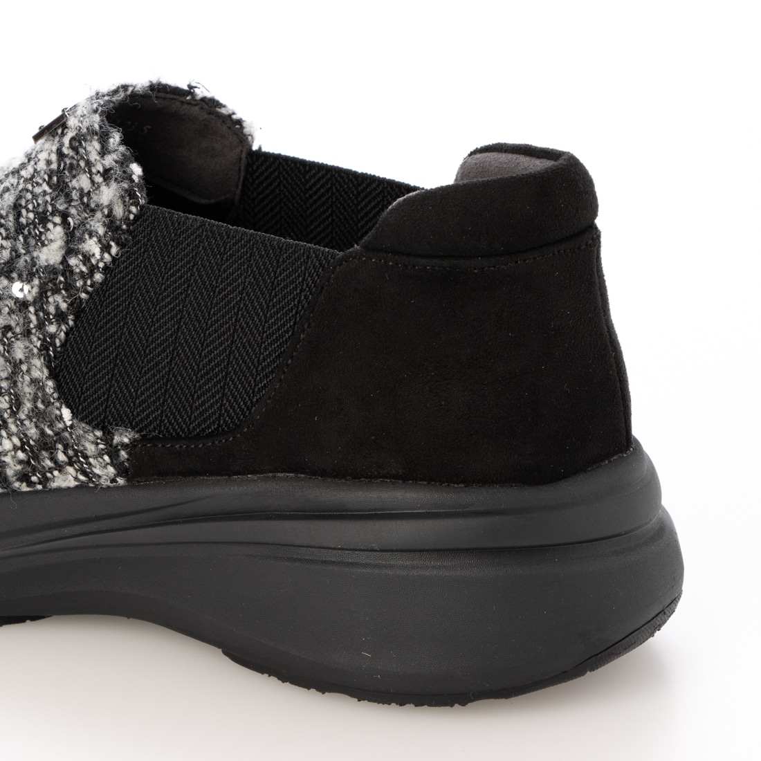 HIROKO KOSHINO FEMME シンプルなサイドゴアブーティ HRL5012 BLACK/C 23.0