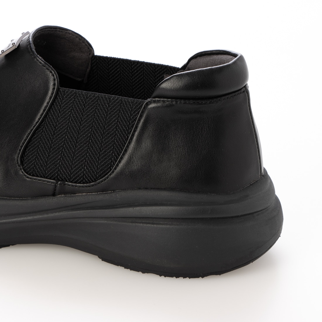 HIROKO KOSHINO FEMME シンプルなサイドゴアブーティ HRL5012 BLACK 23.0