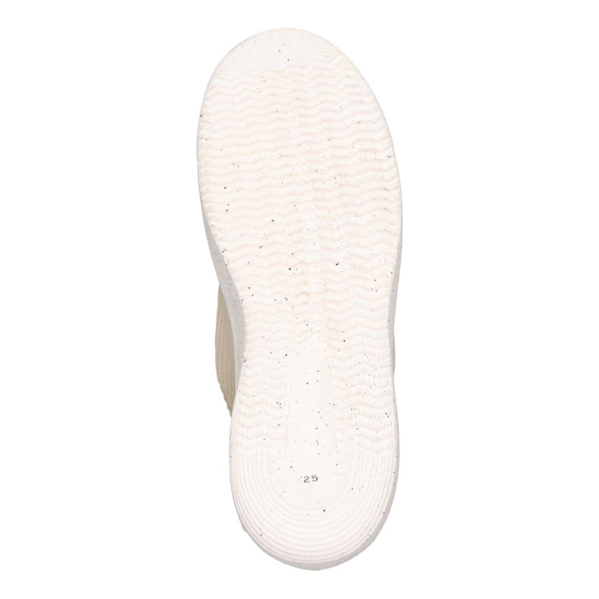 ランバンオンブルー LANVIN en Bleu 「リカバリーインソール」搭載で指圧効果により血行を115％促進。ニットスニーカー　LB1005XR BEIGE 25.0