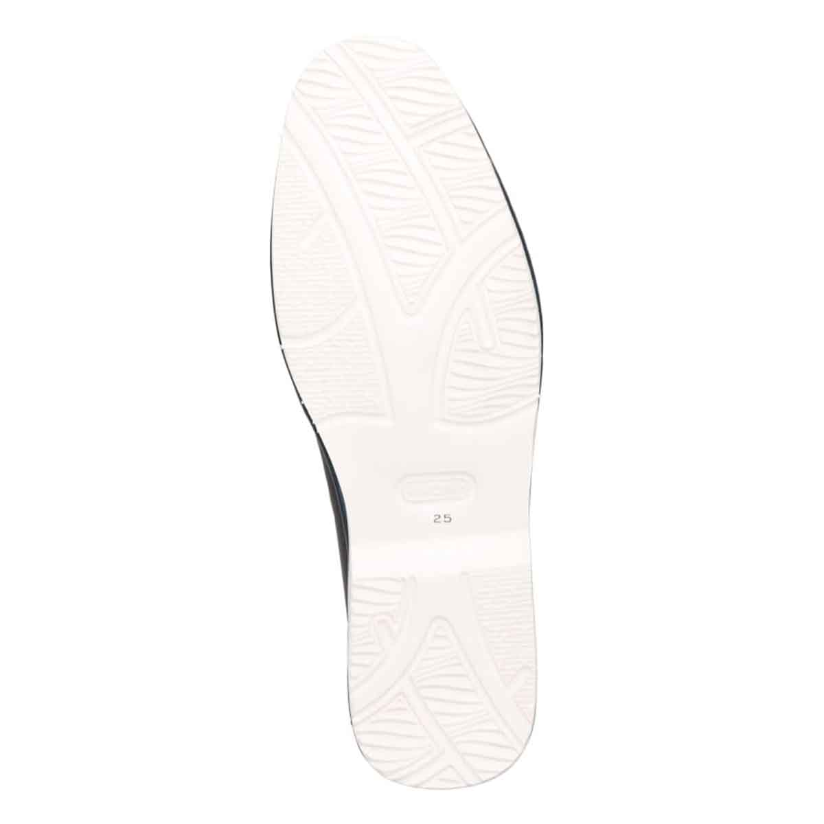 ランバンオンブルー LANVIN en Bleu 「Recovery Shiatsu Insole」搭載で指圧効果により血行をよくする。LANVIN en Bleu　ローファースリップオンシューズ  LB1015XR D-GRAY 25.0