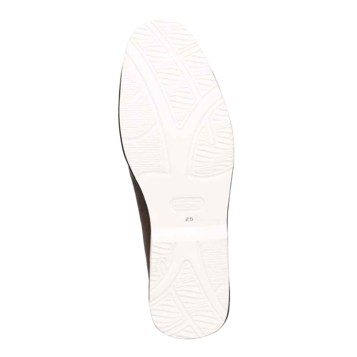 ランバンオンブルー LANVIN en Bleu 「Recovery Shiatsu Insole」搭載で指圧効果により血行をよくする。LANVIN en Bleu　ローファースリップオンシューズ  LB1015XR KHAKI 25.0