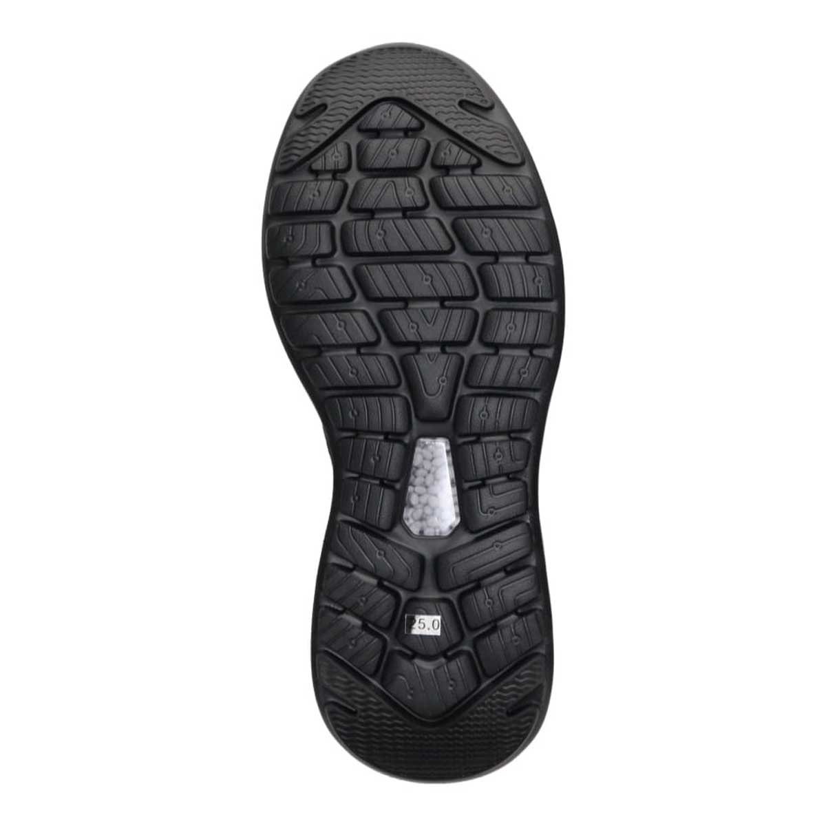 ランバンオンブルー LANVIN en Bleu 「リカバリーインソール」搭載で指圧効果により血行を115％促進。レースアップカジュアルシューズ　LB1019XR BLACK 25