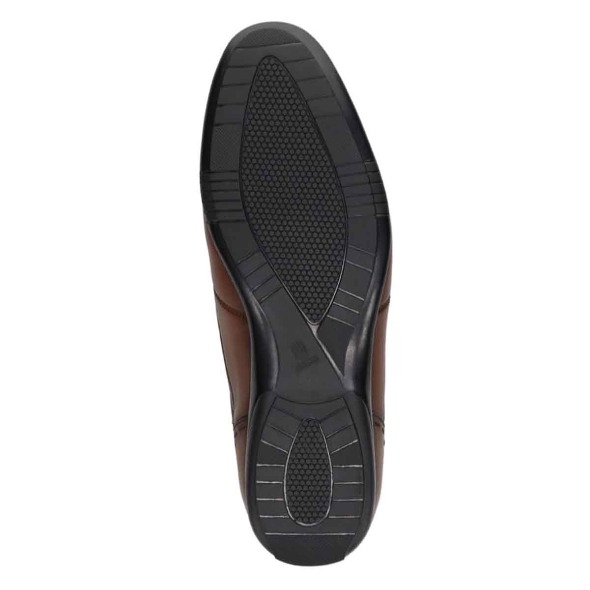 ランバンコレクション LANVIN COLLECTION 「Recovery Shiatsu Insole」搭載で指圧効果により血行をよくする。軽快な履き心地のレースアップレザーカジュアルシューズ　LV1024XR D-BROWN/BROWN 25