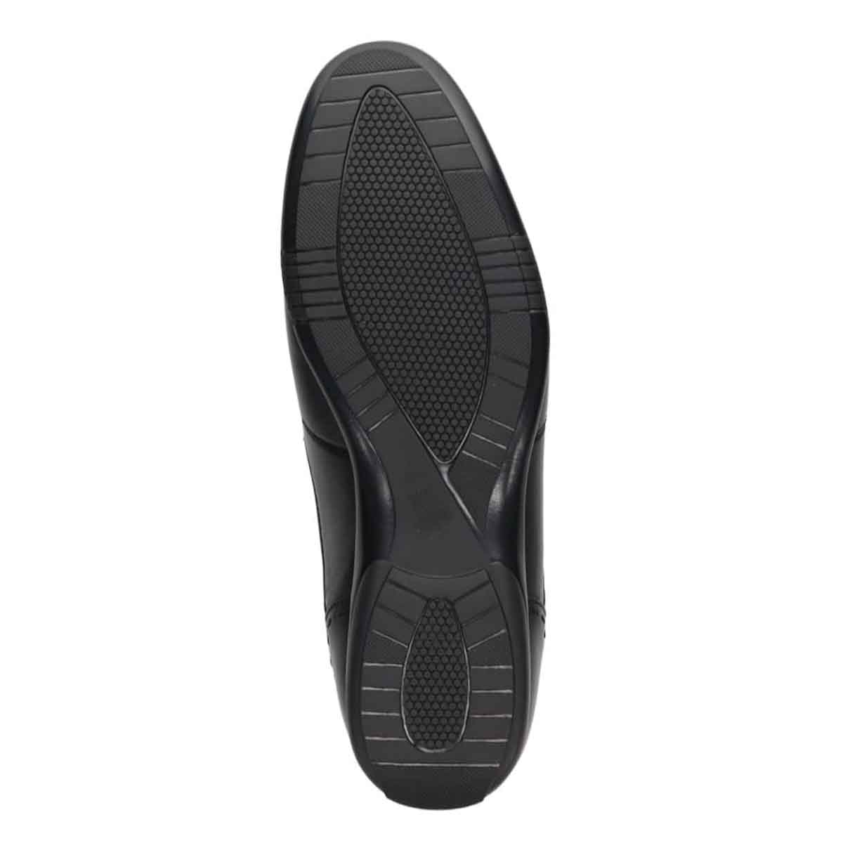 ランバンコレクション LANVIN COLLECTION 「Recovery Shiatsu Insole」搭載で指圧効果により血行をよくする。100周年記念モデルの上質レザー レースアップカジュアルシューズ　LV1025XR BLACK 25.0