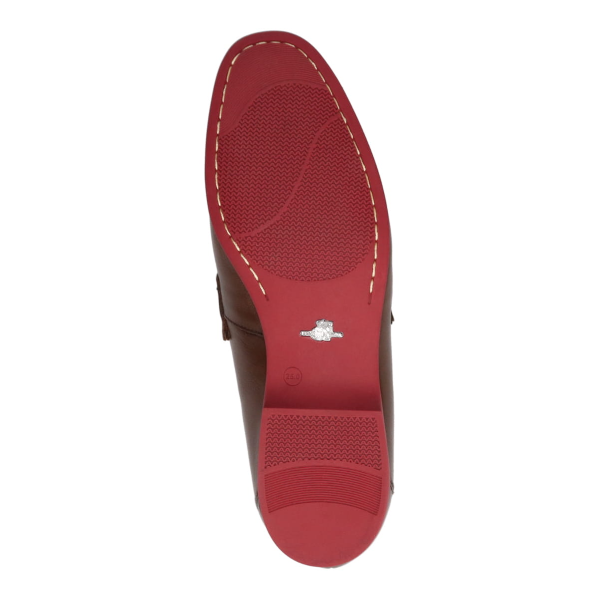 madras バイカラー・ラバーソールを使用した　ソフトスリップオンシューズ　Ｍ493 D-BROWN 25.0