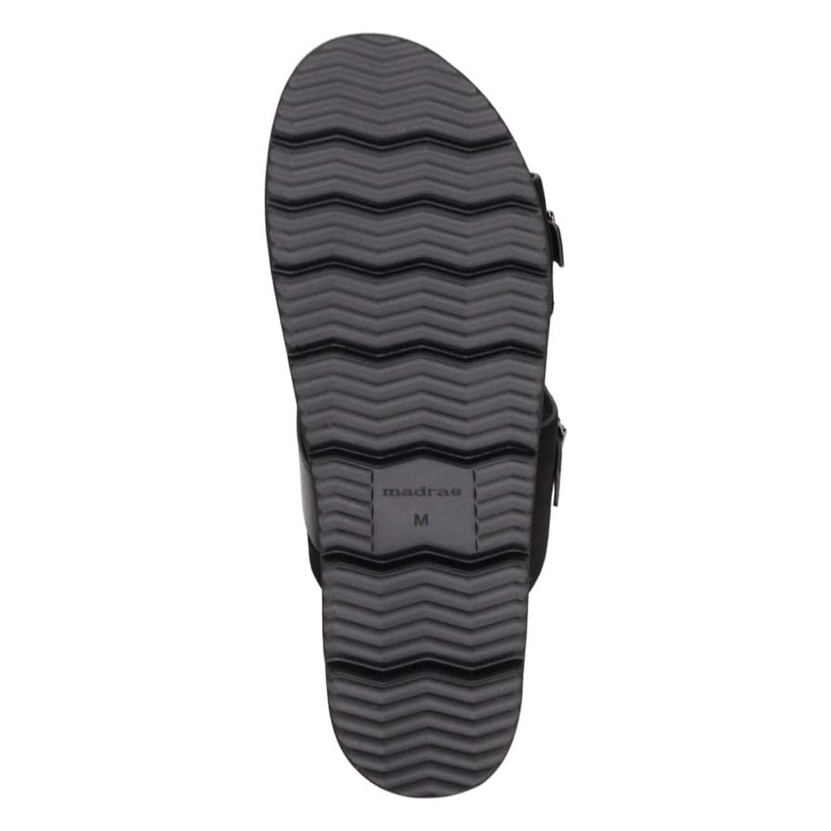 マドラス madras メタインソール搭載シューズ  レザーサンダル  M532MT BLACK-SILKY M（25.0～25.5ｃｍ）