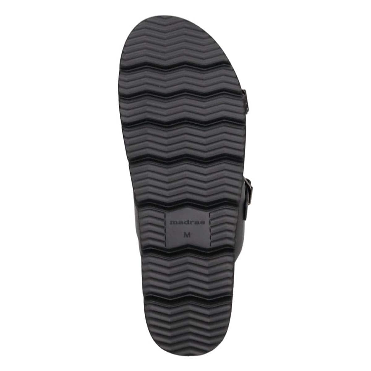 マドラス madras メタインソール搭載シューズ  レザーサンダル  M532MT BLACK M（25.0～25.5ｃｍ）