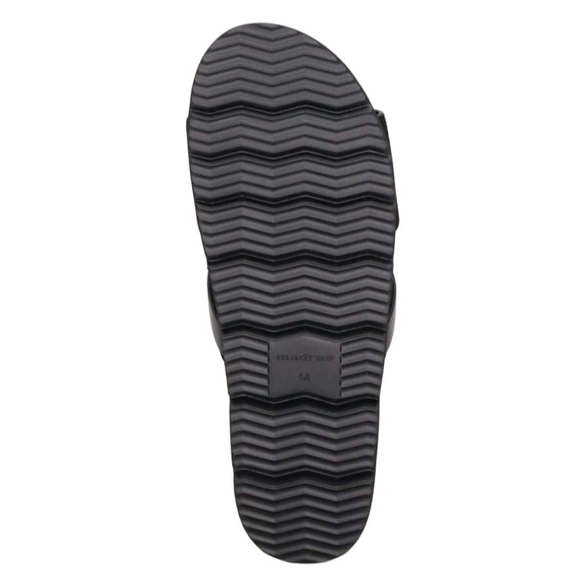 マドラス madras メタインソール搭載シューズ  レザーサンダル  M533MT BLACK-SILKY M（25.0～25.5ｃｍ）