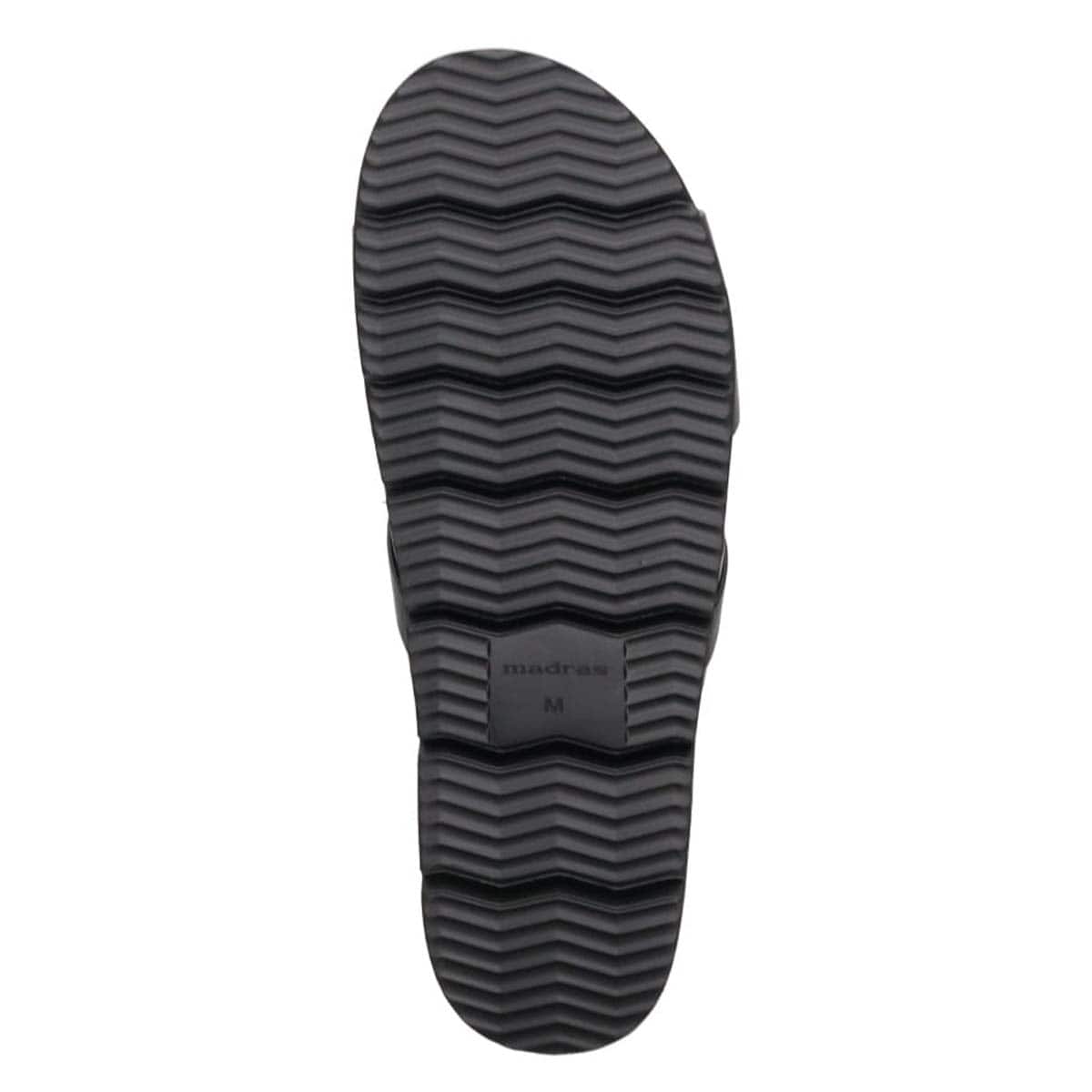 マドラス madras メタインソール搭載シューズ  レザーサンダル  M533MT BLACK M（25.0～25.5ｃｍ）