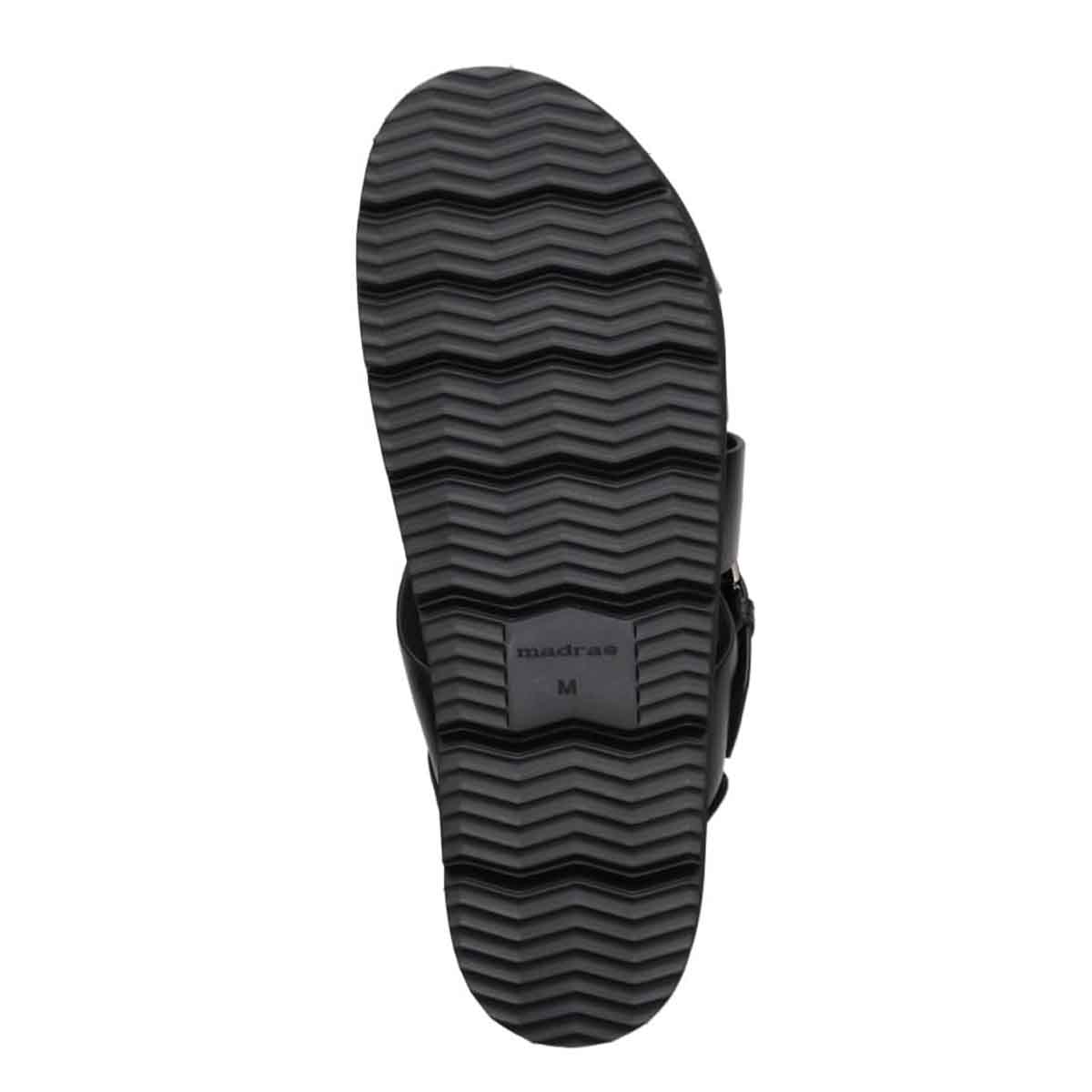 マドラス madras 特許 リカバリーメタインソール搭載シューズ メンズ レザーサンダル　M535MT BLACK M