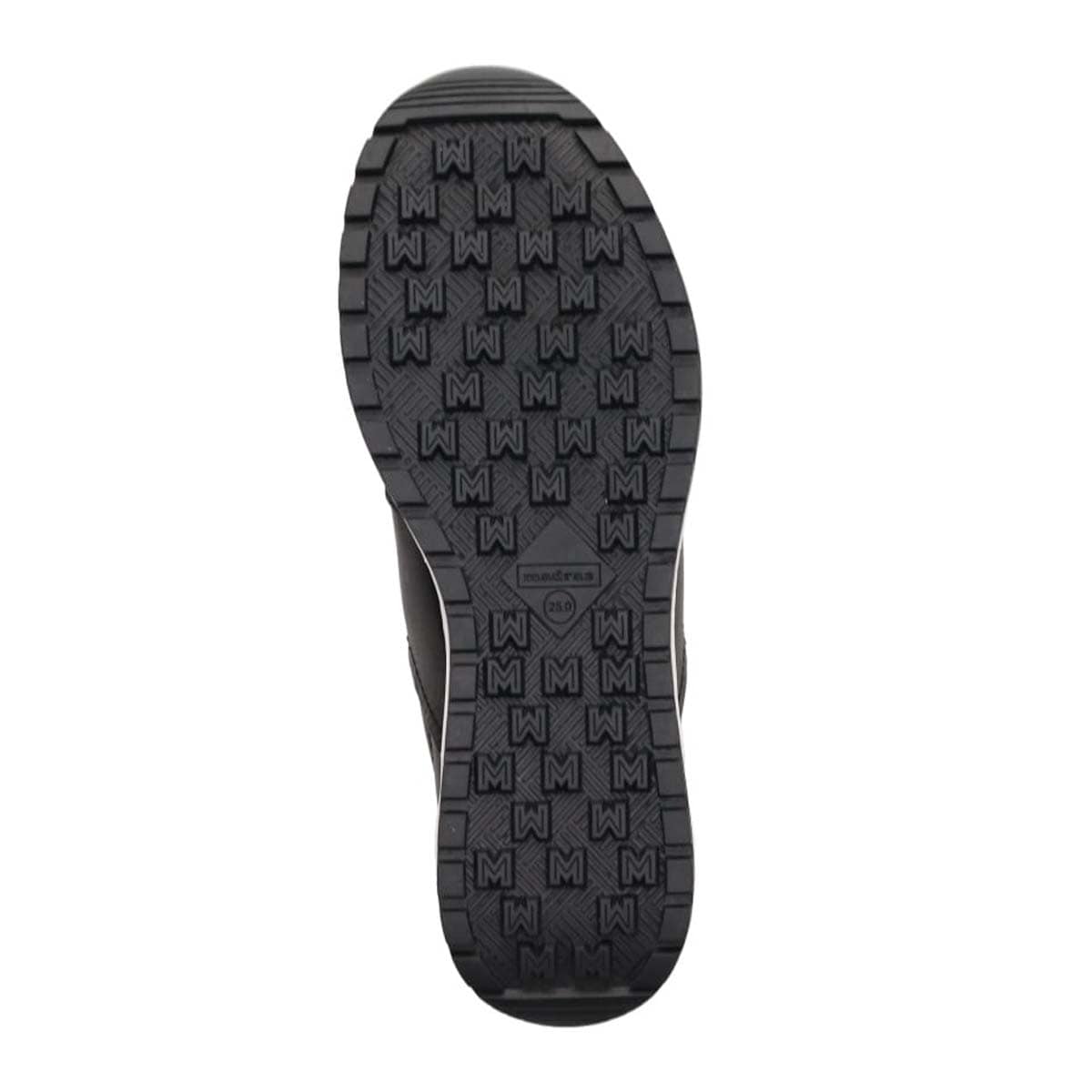 マドラス madras メタインソール搭載シューズ  メンズカジュアルレザースニーカー　M560MT　ユニセックスサイズ展開 BLACK/WHITE 25.0
