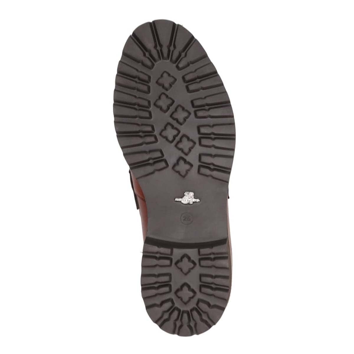 マドラス madras metaインソール搭載シューズ  ビット金具付きスリッポンカジュアルシューズ　M654MT BROWN 25.0