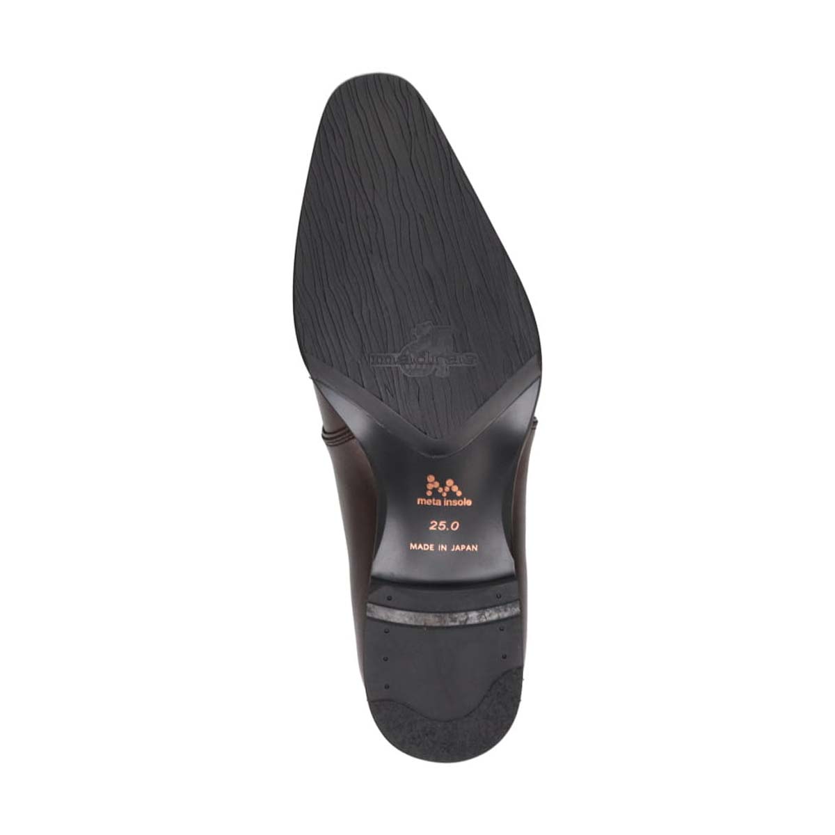 【GORE-TEX】マドラス madras メタインソール搭載シューズ  ゴアテックス 外羽根プレーントゥドレスシューズ　M736GMT D-BROWN 25.0