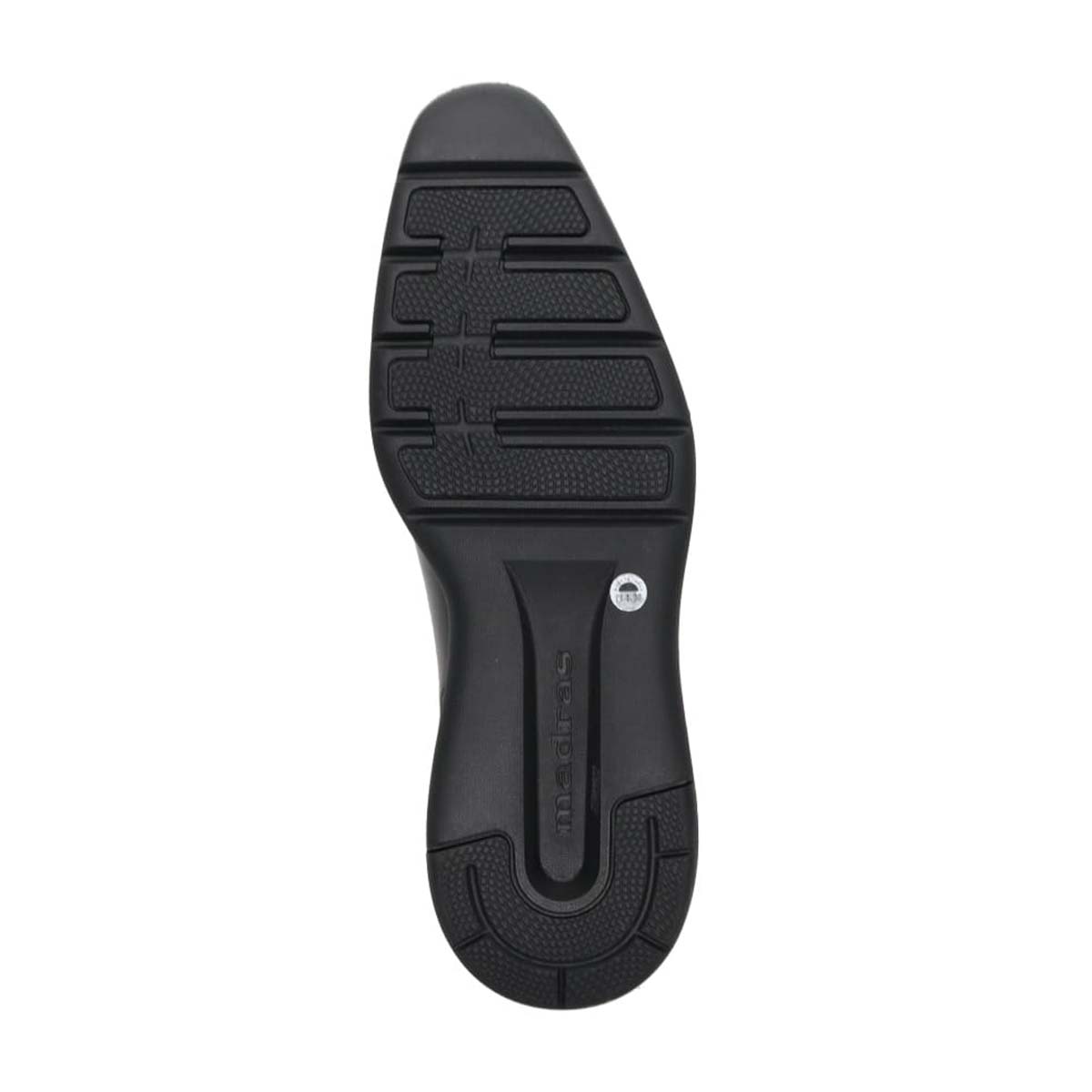 【GORE-TEX】マドラス madras 特許 リカバリーメタインソール搭載シューズ  内羽根ストレートチップドレスシューズ　M8832GMT BLACK 25.0