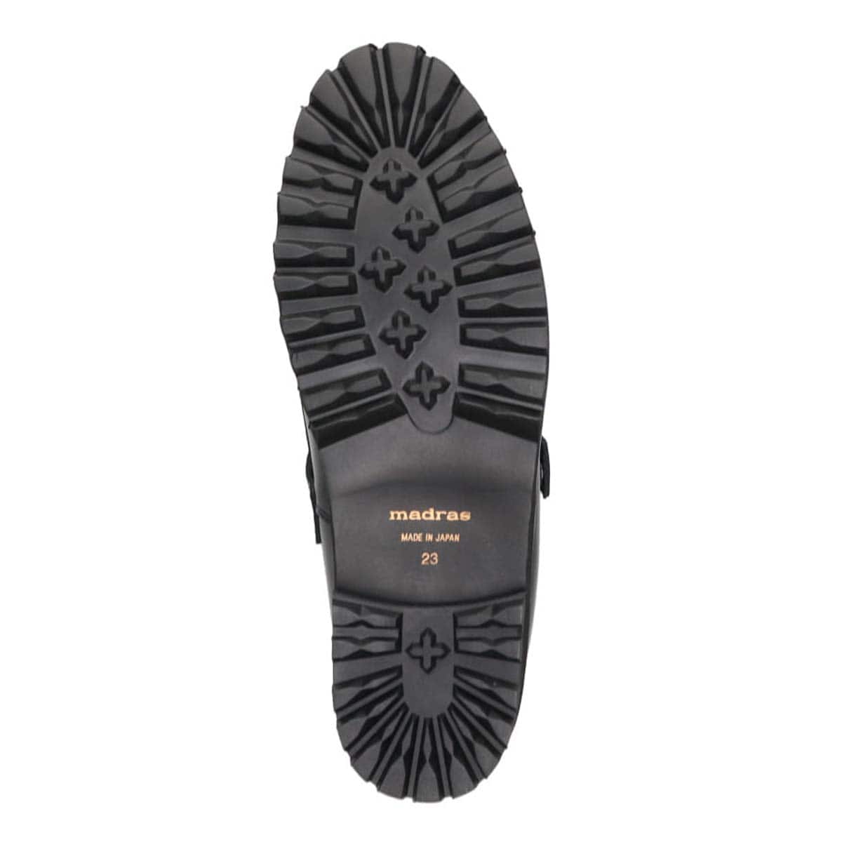 マドラス madras metaインソール搭載　上質できちんと感のあるローファー　MAL9118MT BLACK 23.0