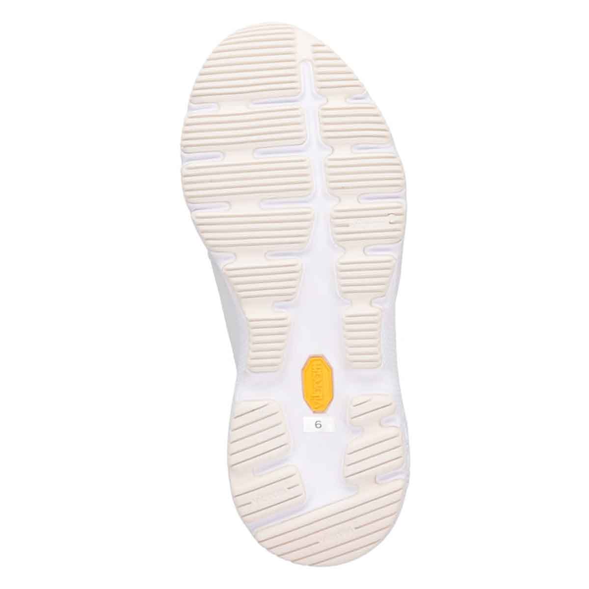 マドラス madras 特許 Recovery meta insole搭載  ゴールドがアクセントのエレガンでスタイリッシュなレザースニーカー　MAL9136AMT WHITE 6（23.0cm～23.5cm相当）