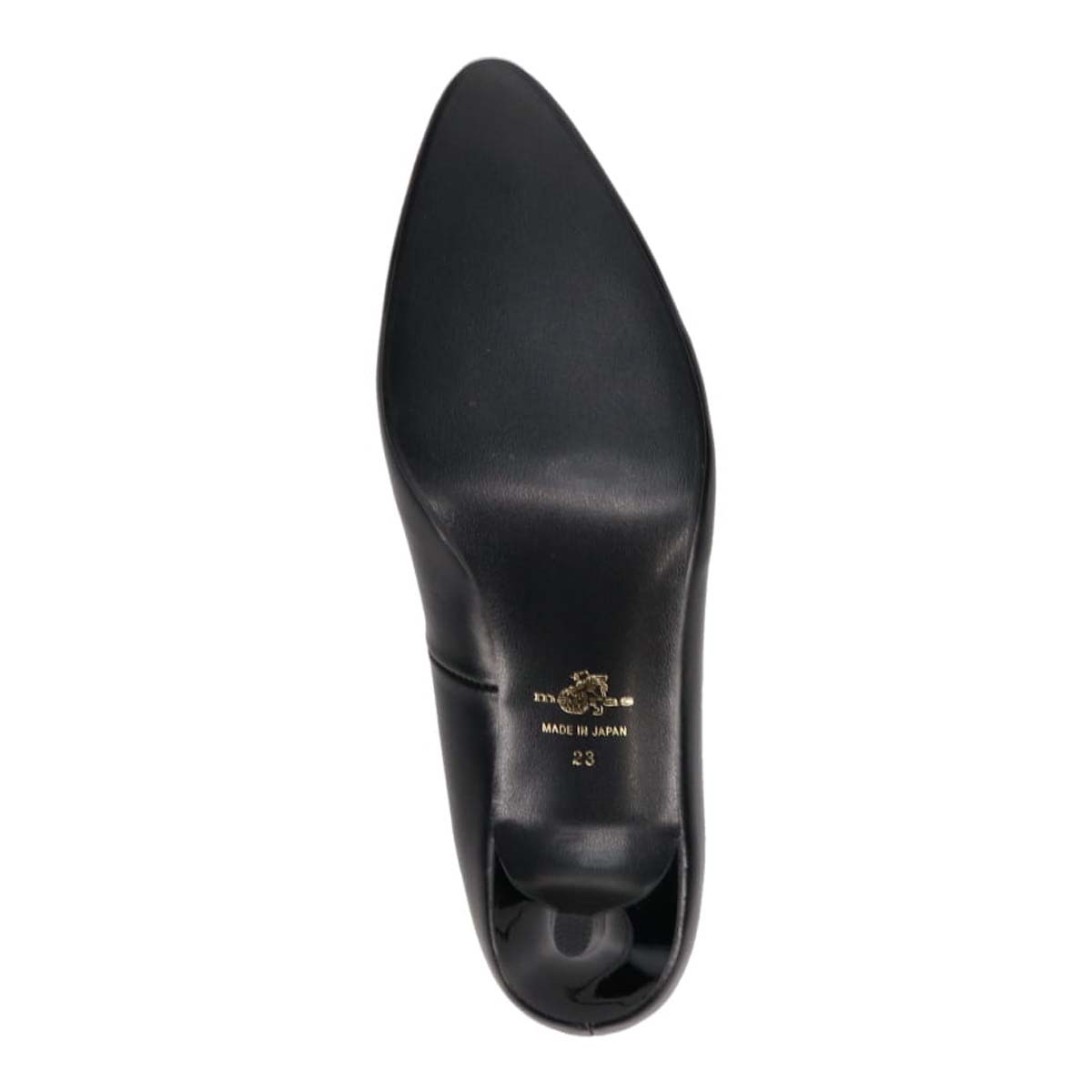 マドラス madras metaインソール搭載  きれいめ5ｃｍヒール アーモンドトゥベーシックパンプス MAL9151MT BLACK 23.0