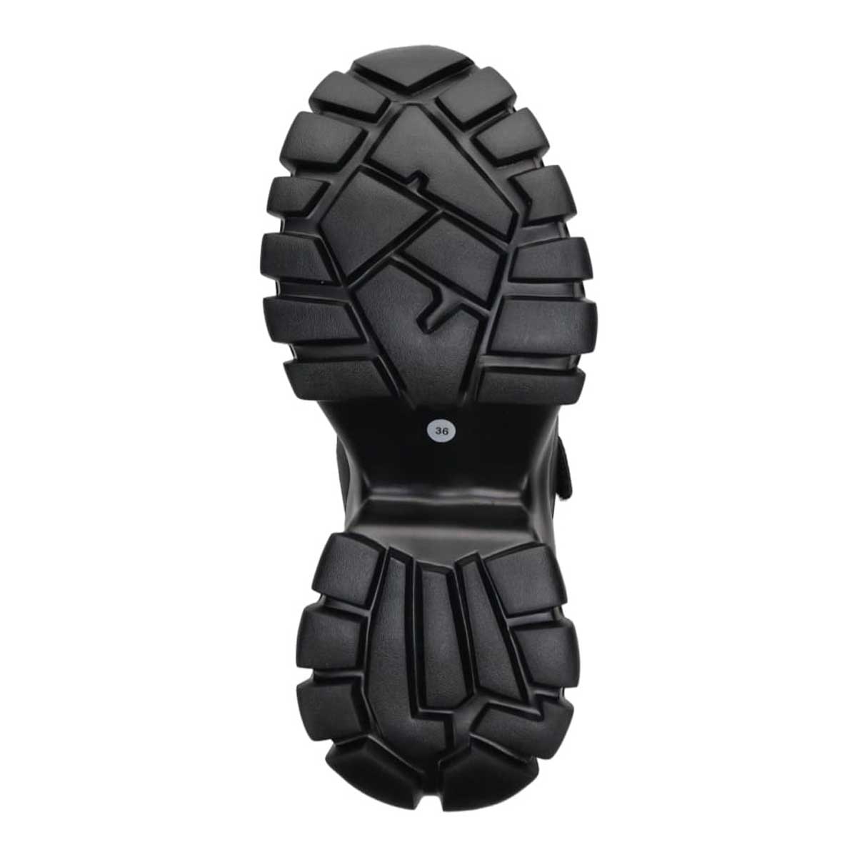 マドラス madras 特許 metaインソール搭載　進化系厚底メリージェーンスニーカー　MAL9157MT BLACK 36（23.0ｃｍ相当）