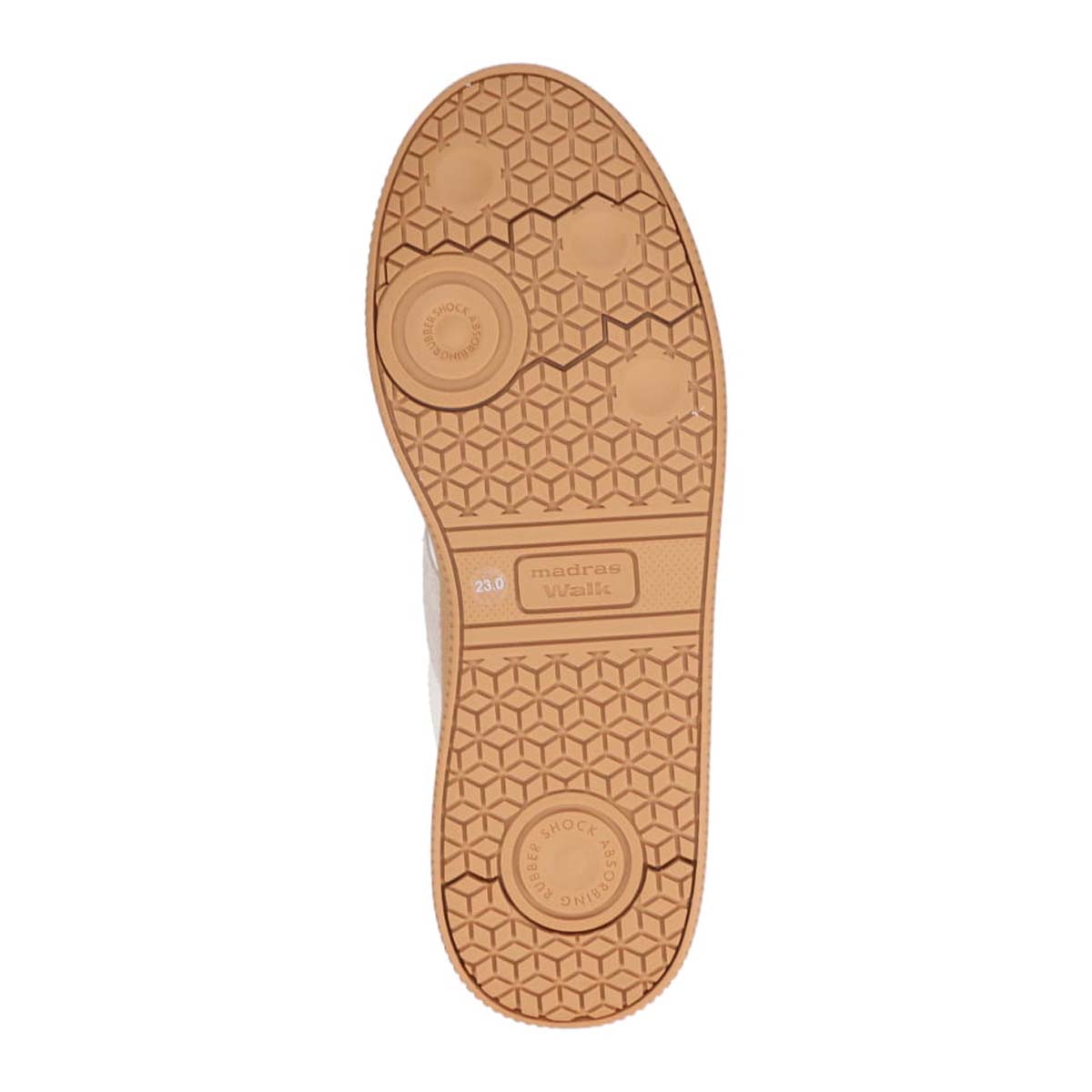 【GORE－TEX 】マドラス madras リカバリーmetaインソール搭載　デザインも機能も譲らない一足 レースアップスニーカー　MAL9161GMT WHITE 23.0