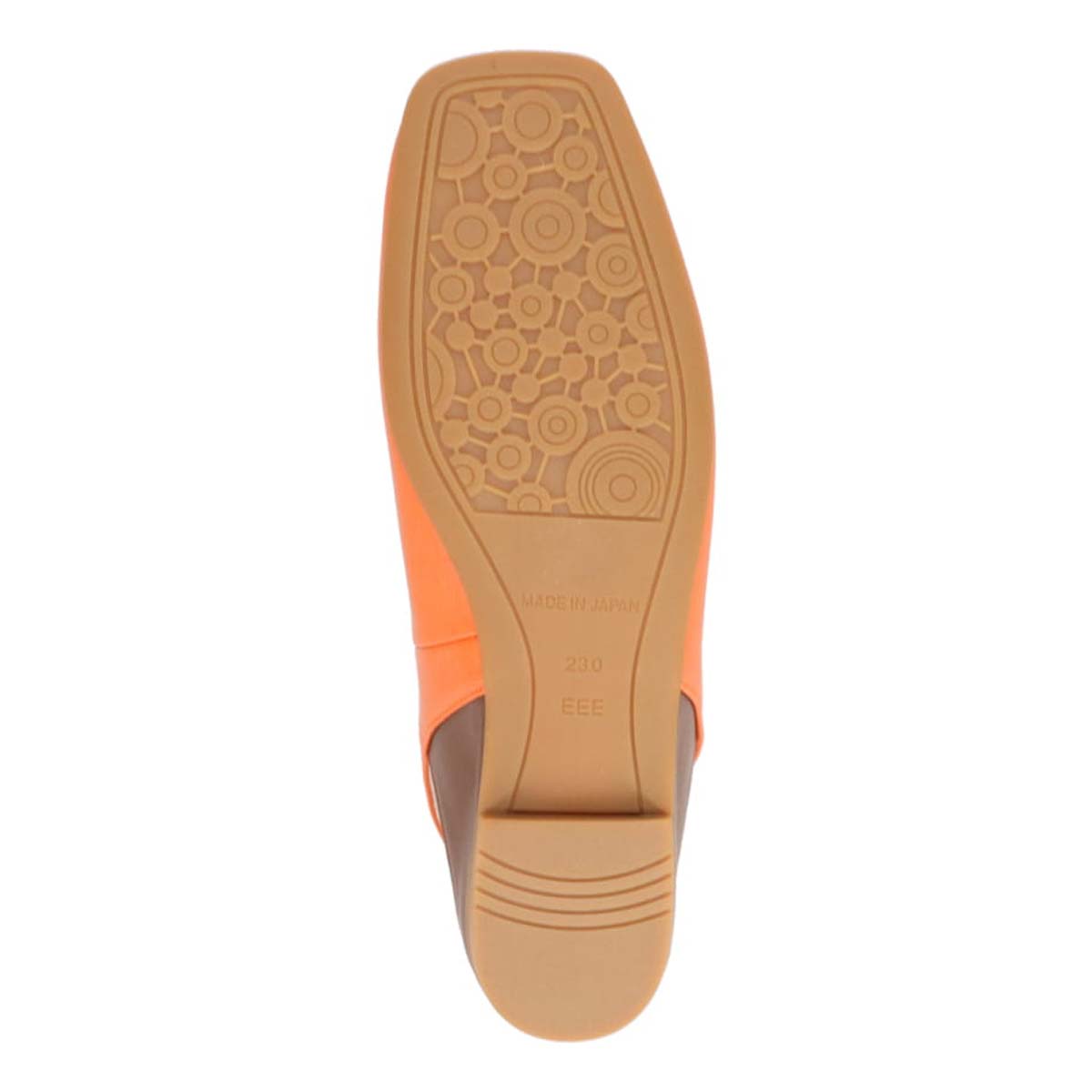 ミッシー デ ミッシー missy des missy 斜めカットデザインパンプス　MMD3634 ORANGE/ORANGE 23.0