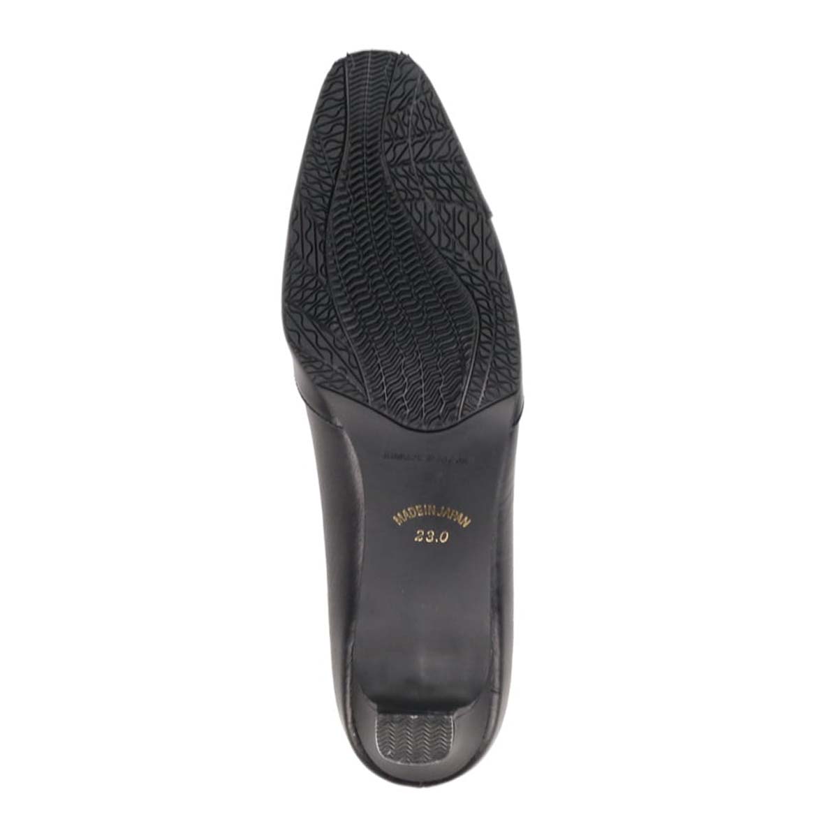 【防滑ソールタイプ】ミッシー デ ミッシー missy des missy Ｖカットラインが綺麗なデザインパンプス　MMD5149H BLACK 23.0