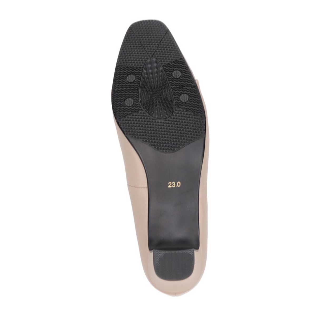ミッシー デ ミッシー missy des missy ラインの綺麗なバックルモーチーフ飾り付き NEWデザインパンプス MMD7502 L-OAK/L-OAK 23.0