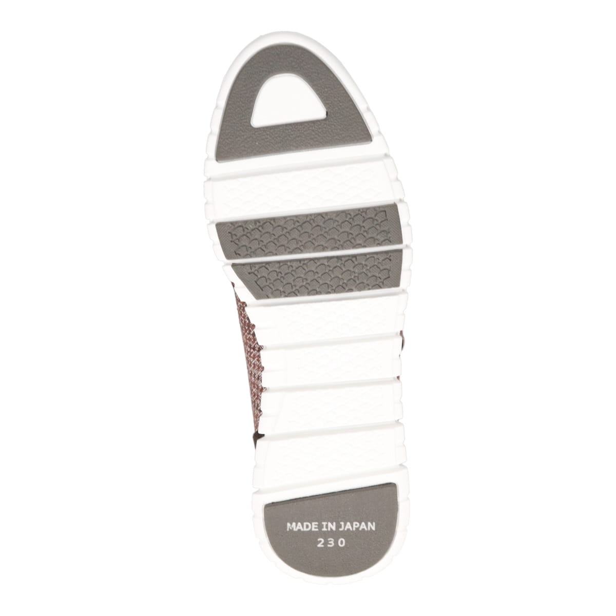ミッシー デ ミッシー missy des missy 軽量スリッポンスニーカー　MMD9686 BROWN-PR 23.0