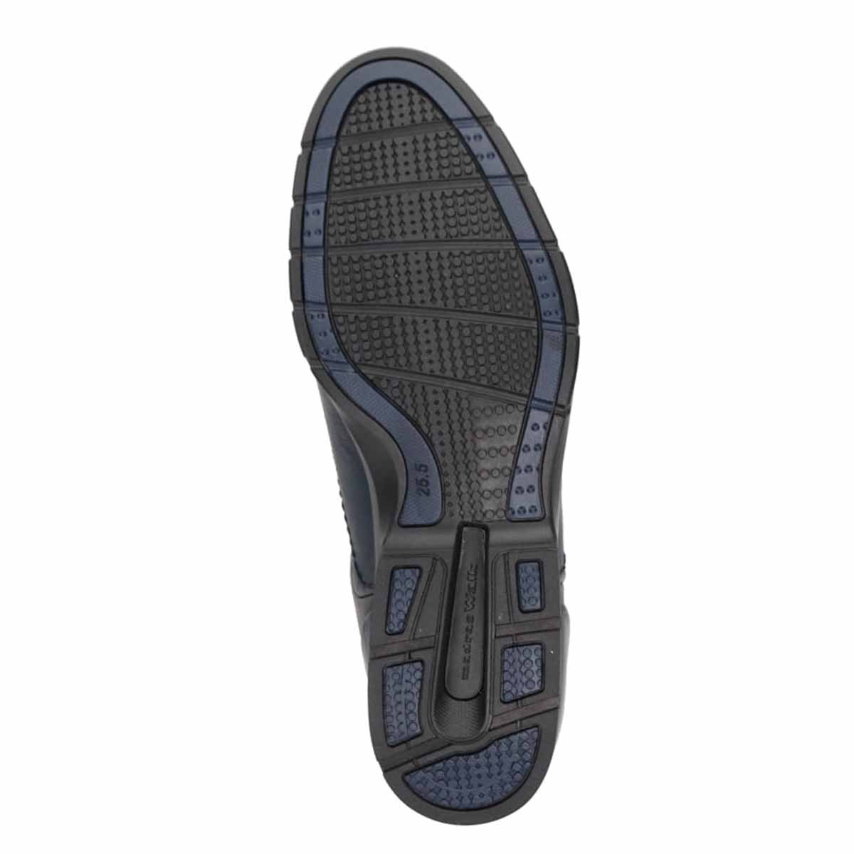 【GORE-TEX】マドラスウォーク madras Walk 「Recovery Shiatsu Insole」搭載で指圧効果により血行をよくする。　全天候快適　カジュアルシューズ　MW7700R NAVY/BLACK 25.0