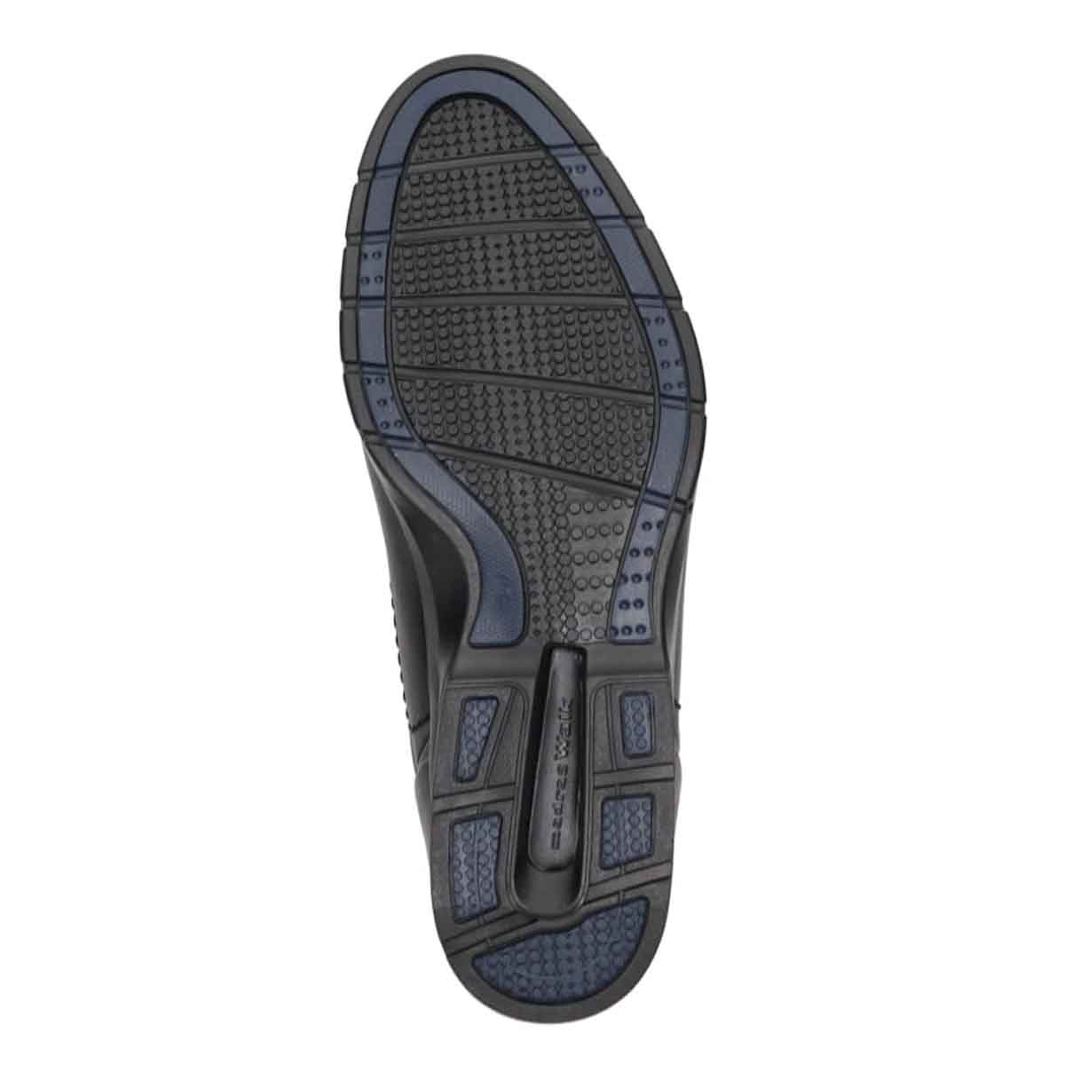 【GORE-TEX】マドラスウォーク madras Walk 「Recovery Shiatsu Insole」搭載で指圧効果により血行をよくする。　全天候快適なゴアテックススリッポン・カジュアルシューズ　MW7702R BLACK 25.0