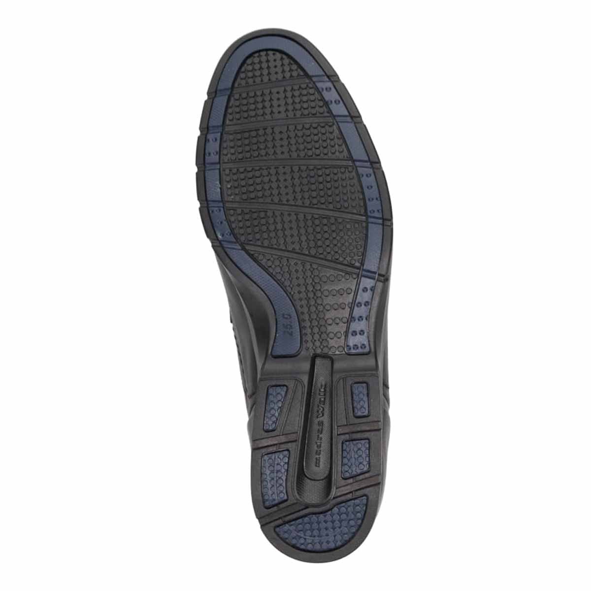 【GORE-TEX】マドラスウォーク madrasWalk　全天候快適なスリッポン・カジュアルシューズ　MW7702 BLACK/NAVY 25.0