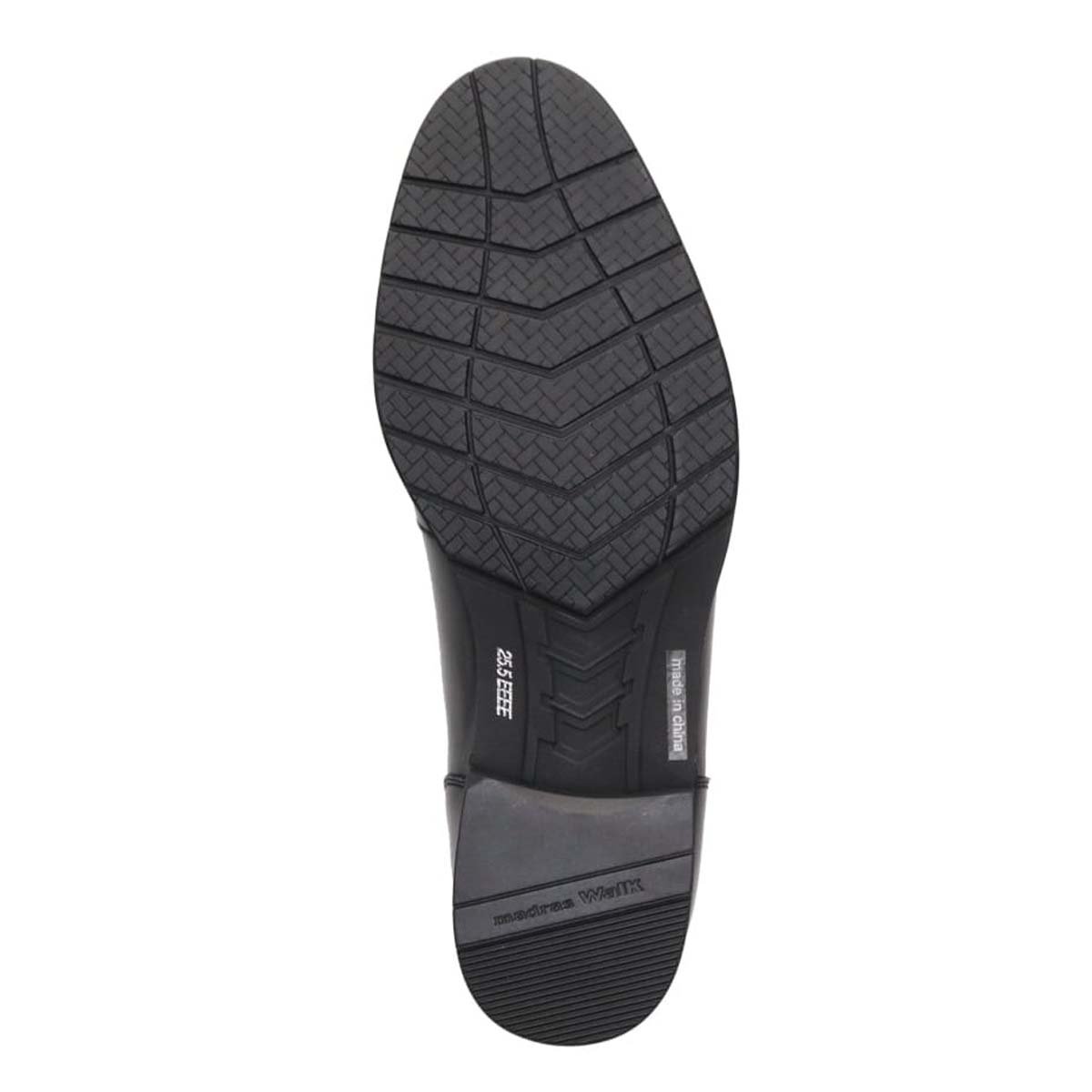 【GORE-TEX】マドラスウォーク madras Walk ゴアテックス 外羽根Uチップモカビジネスシューズ MW7821 BLACK 25.0