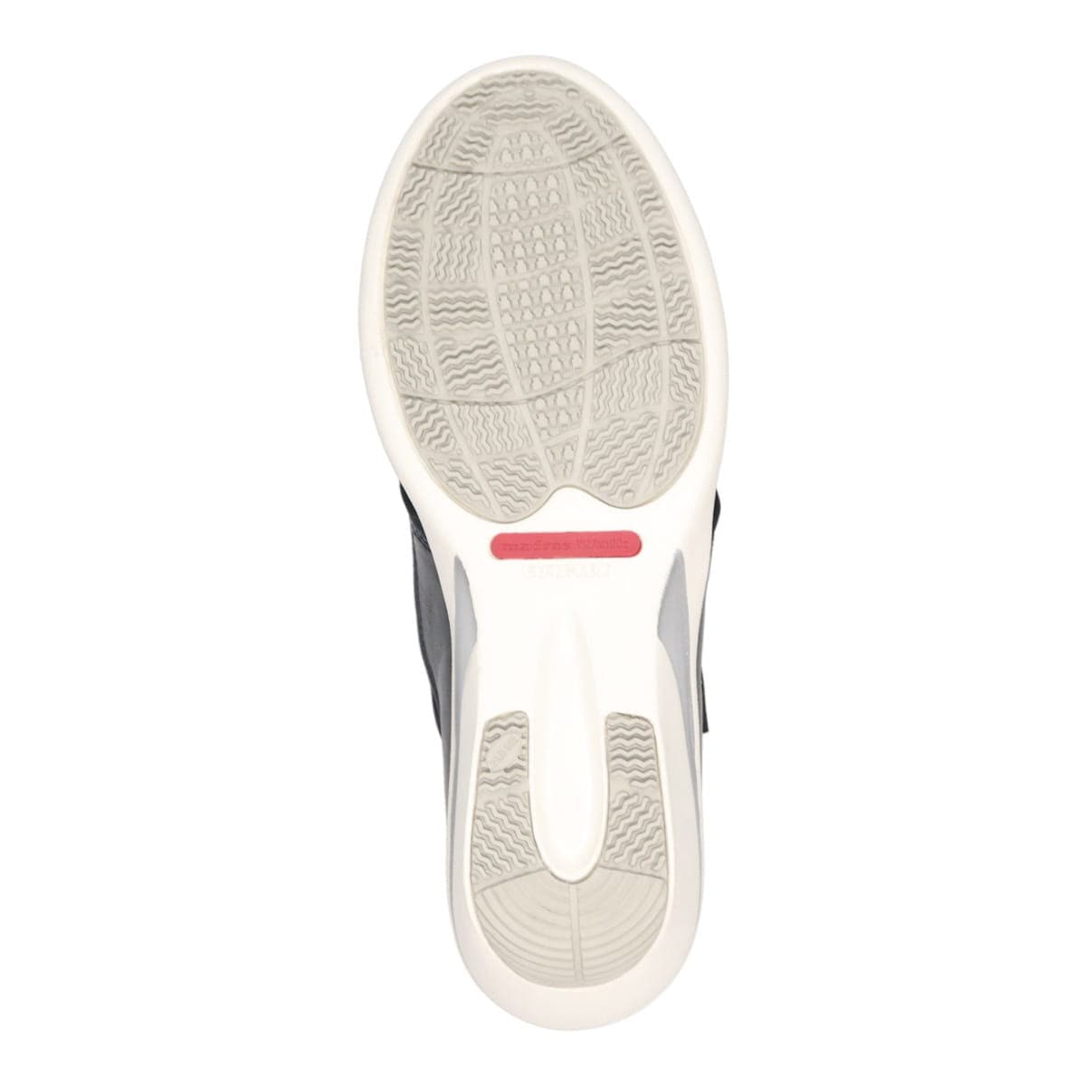【GORE-TEX】マドラスウォーク madras Walk 「Recovery Shiatsu Insole」搭載で指圧効果により血行をよくする。 シンプルなデザインでさまざまなスタイルに合わせやすい！通勤・きれい目 ゴアテックススリッポンスニーカー MWL1008R NAVY 23.0
