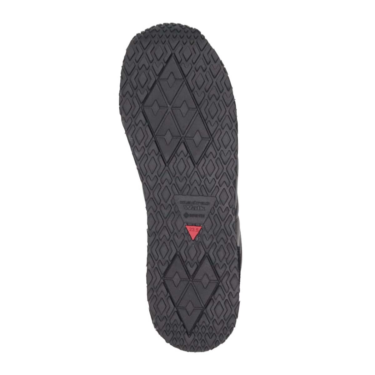 【GORE-TEX】マドラスウォーク madras Walk 「Recovery Shiatsu Insole」搭載で指圧効果により血行をよくする。防水・透湿機能 ナイロンスニーカー　MWL1030AR BLACK 23.0