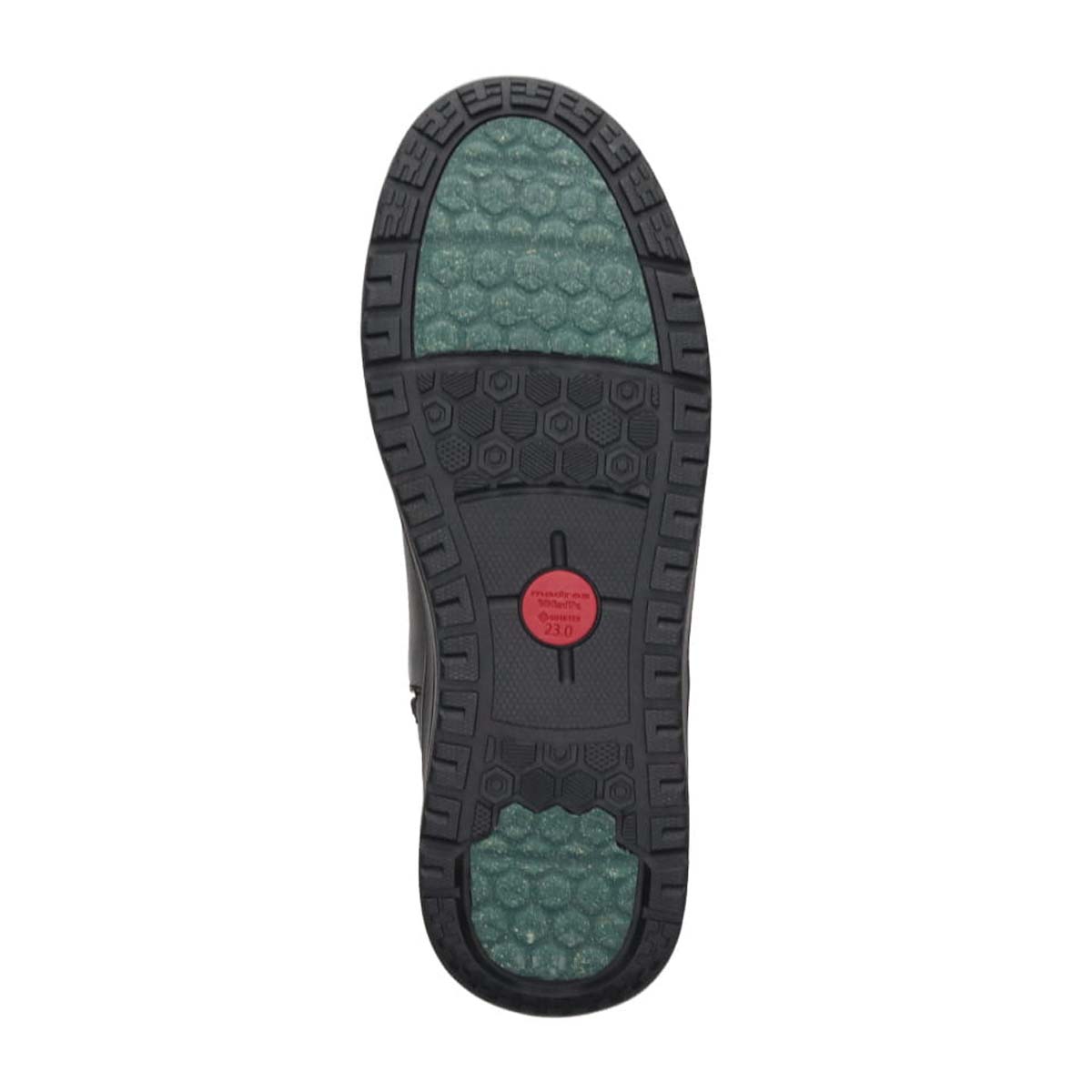 【GORE-TEX】防滑マドラスウォーク madras Walk 「Recovery Shiatsu Insole」搭載で指圧効果により血行をよくする。 ゴアテックスカジュアルショートブーツ　MWL1037R BLACK 23.0