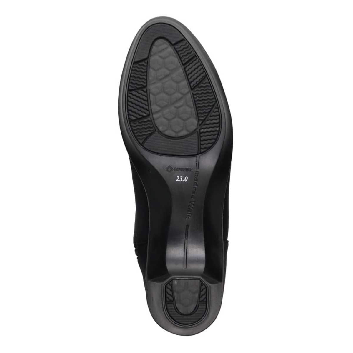 【GORE-TEX】マドラスウォーク madras Walk 「リカバリーインソール」搭載で指圧効果により血行を115％促進。エレカジブーツ　MWL1043R BLACK 23.0