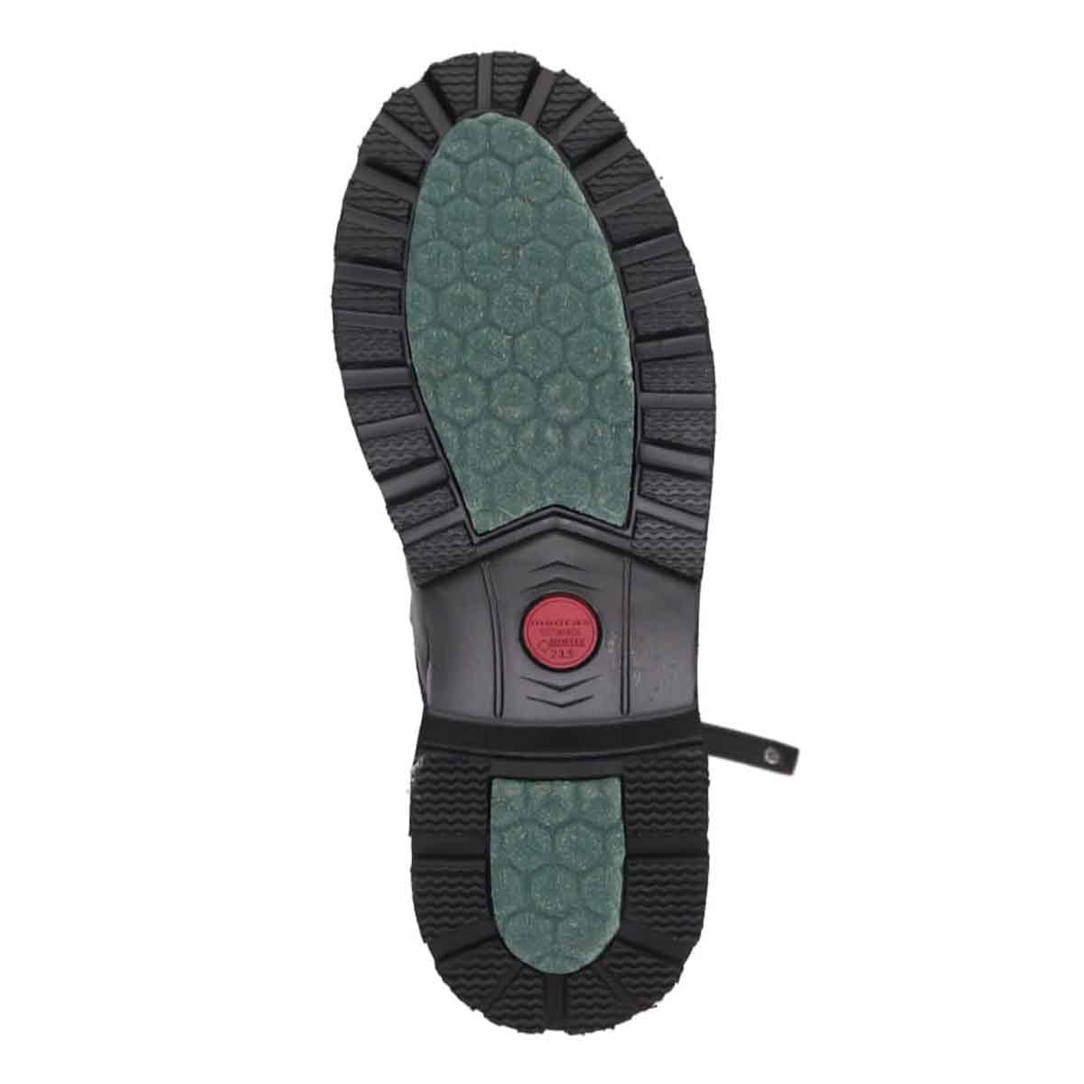【GORE-TEX】マドラスウォーク madras Walk 「Recovery Shiatsu Insole」搭載　指圧効果により血行をよくする。防滑×防水　4.5cmヒールのタンクソールダブルファスナーブーツ  MWL1049R BLACK 23.0