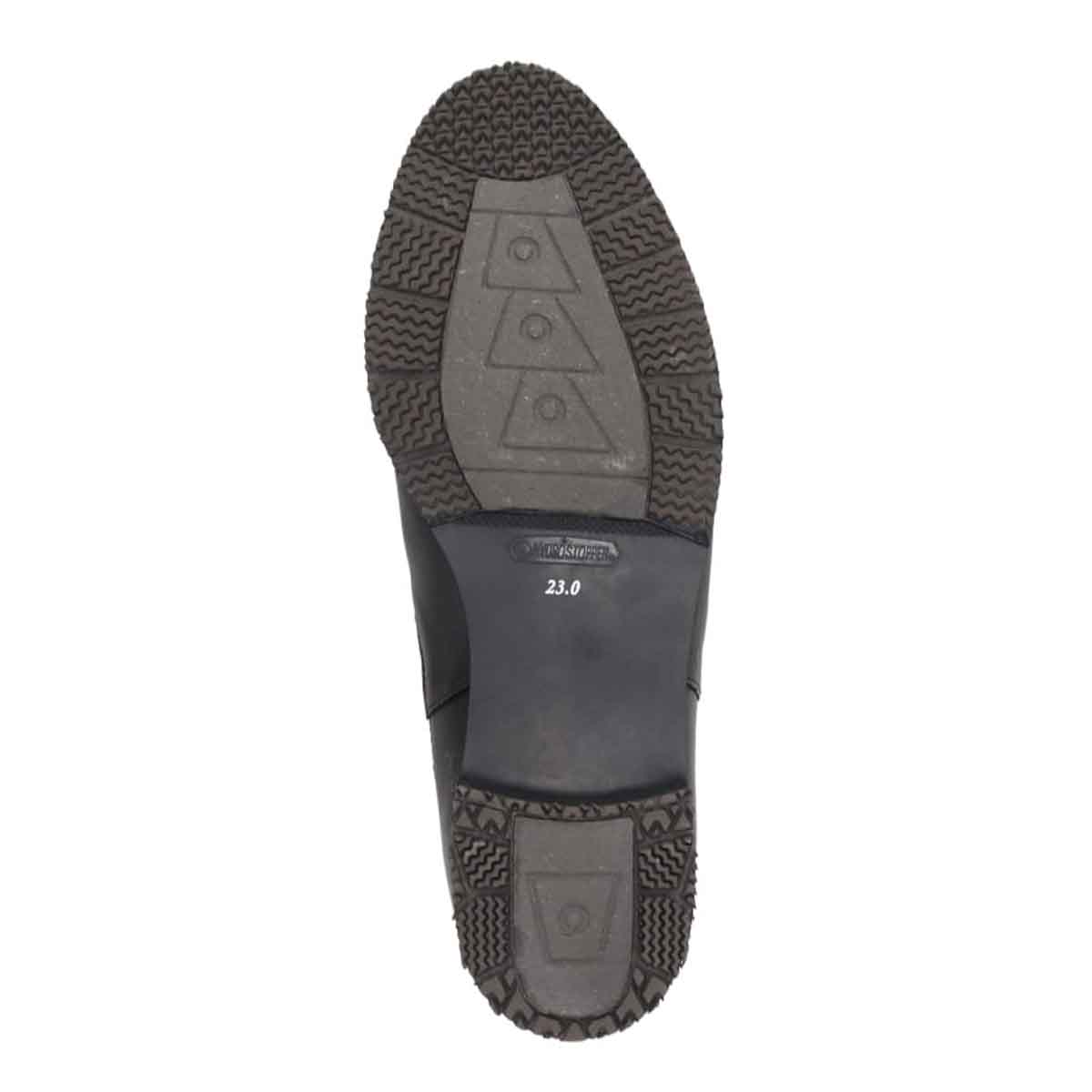 【GORE-TEX×防滑】madras Walk「Recovery Shiatsu Insole」搭載　指圧効果により血行をよくする。 上質なレザーを使用したサイドゴアブーツ MWL1106HR BLACK 23.0