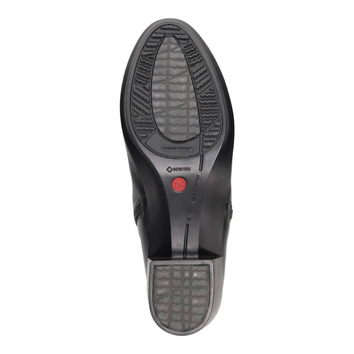【GORE-TEX】マドラスウォーク madras Walk 「Recovery Shiatsu Insole」搭載で指圧効果により血行をよくする。 サイドジップデザイン・ショートブーツ MWL1114R BLACK 23.0