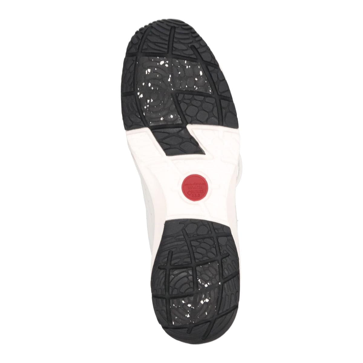 【GORE-TEX】マドラスウォーク madras Walk 「Recovery Shiatsu Insole」搭載で指圧効果により血行をよくする。旅行に最適 ウォーキングレザースニーカー　MWL1204R WHITE 23.0