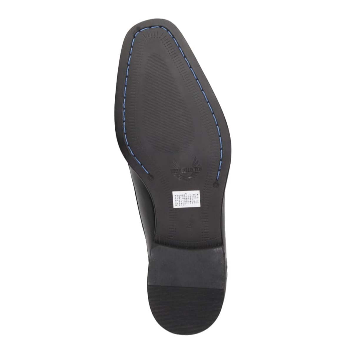 ペリーコレクション PERRY COLLECTION 外羽根プレーントゥビジネスシューズ  PR6502 BLACK 25.0