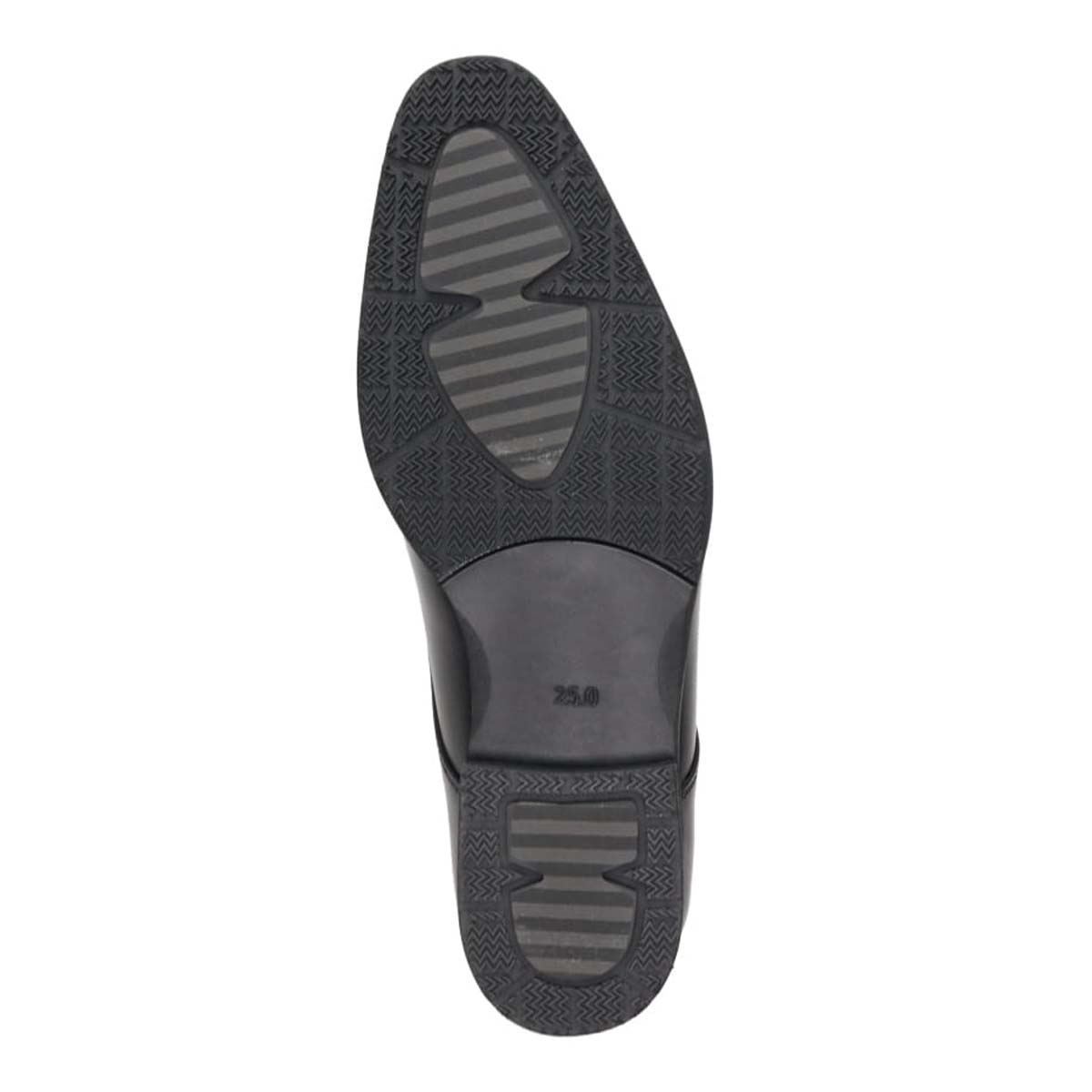 HIROKO KOSHINO HOMME  メンズ エレガント 外羽根プレーントゥ ドレスシューズ　SPHR5003 BLACK 25.0
