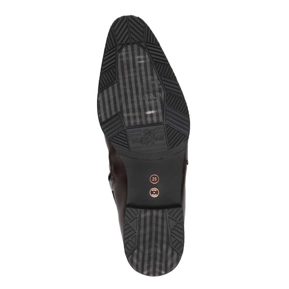 【GORE-TEX】マドラス madras metaインソール搭載シューズ　ベルト付きドレスブーツ　SPM746GT D-BROWN 25.0