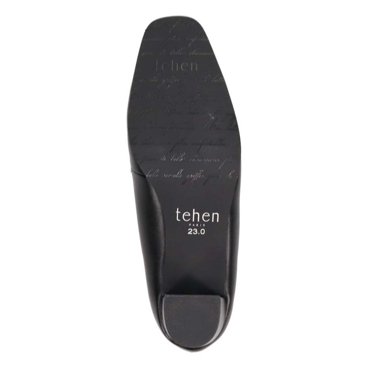 テーン tehen オン＆オフで活躍間違いなしビットローファー TN1798 BLACK 23.0