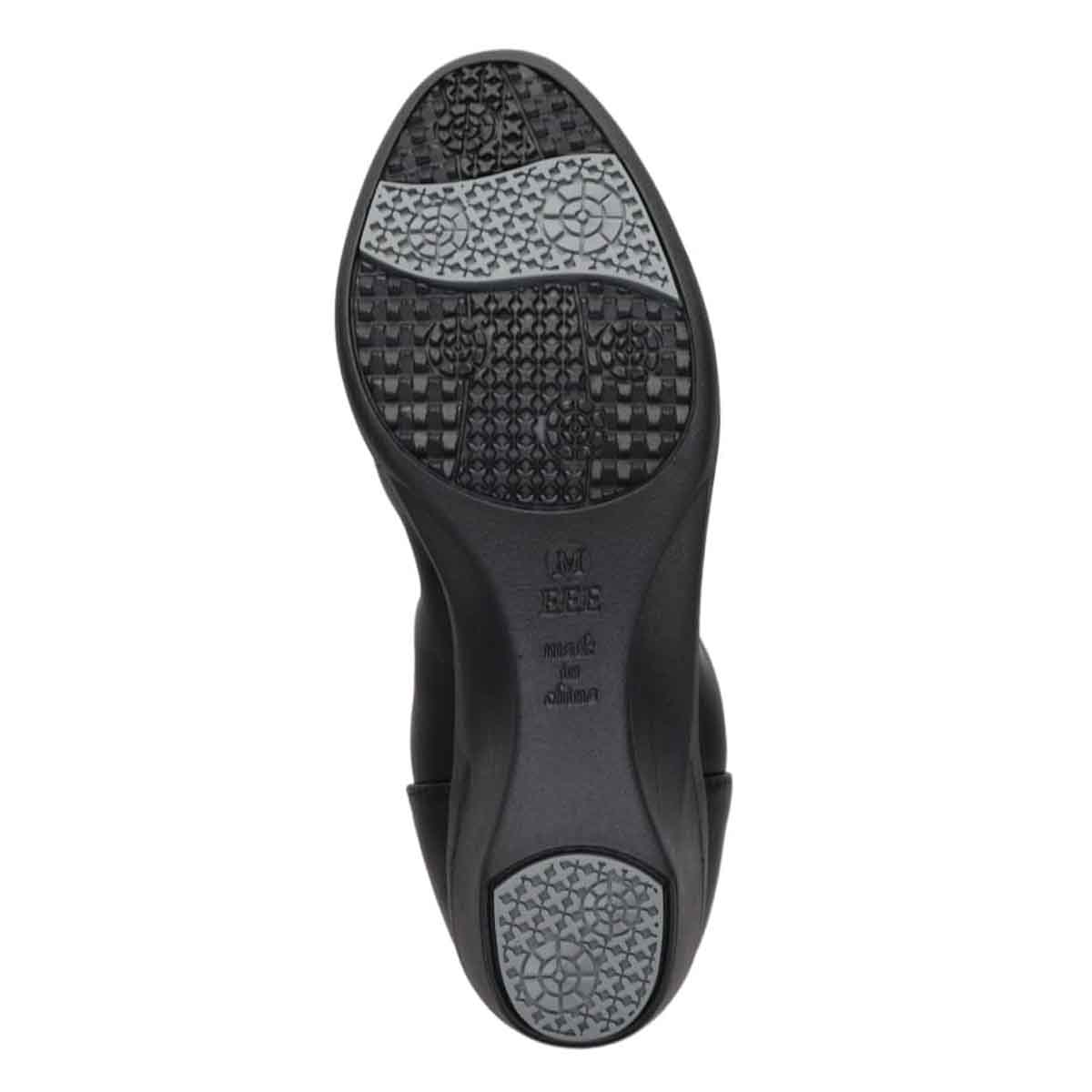 【撥水仕様】テーン tehen 5cmヒールのバックルパンプス TN4030 BLACK M(23.0cm相当)