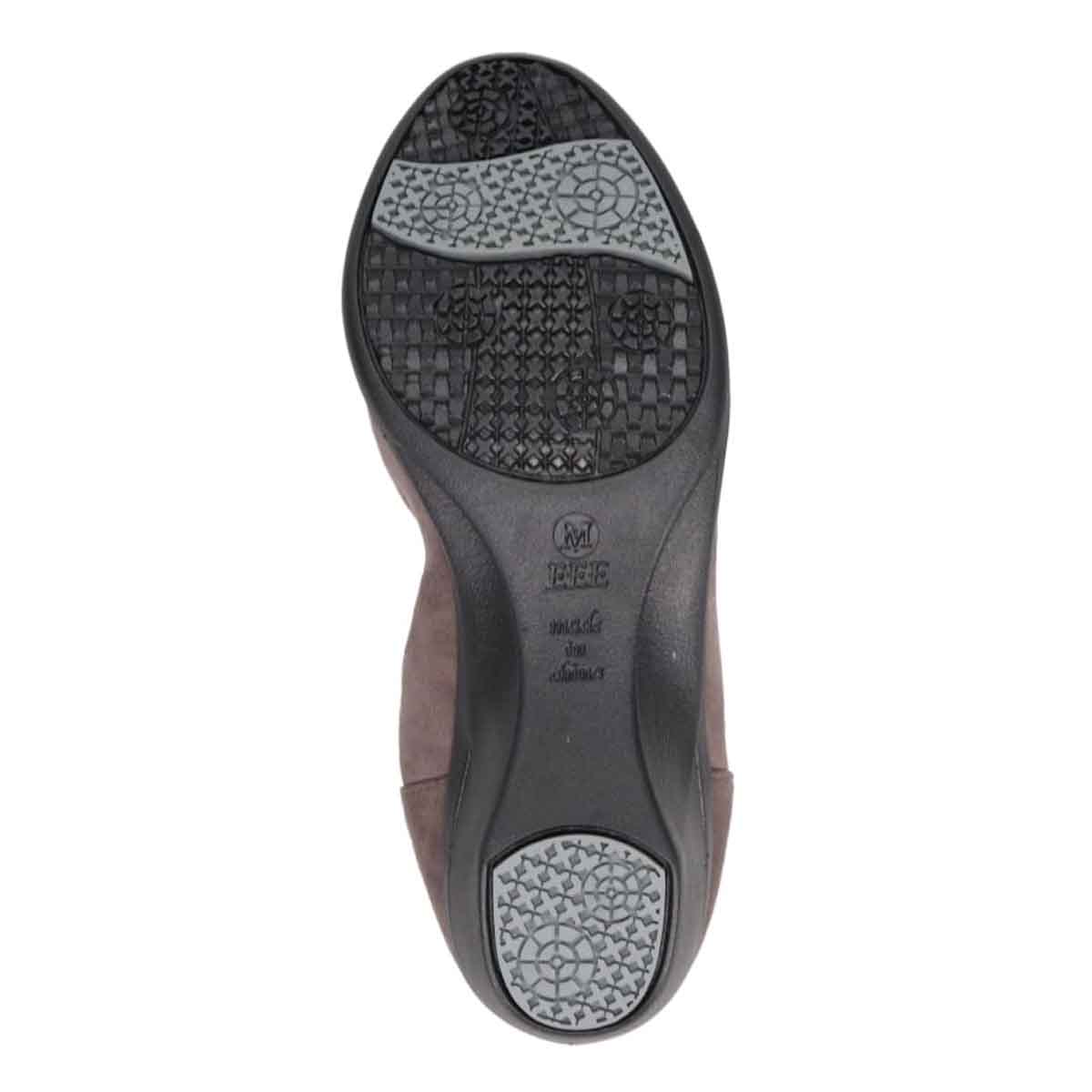 【撥水仕様】テーン tehen 5cmヒールのバックルパンプス TN4030 GRAY-SILKY M(23.0cm相当)