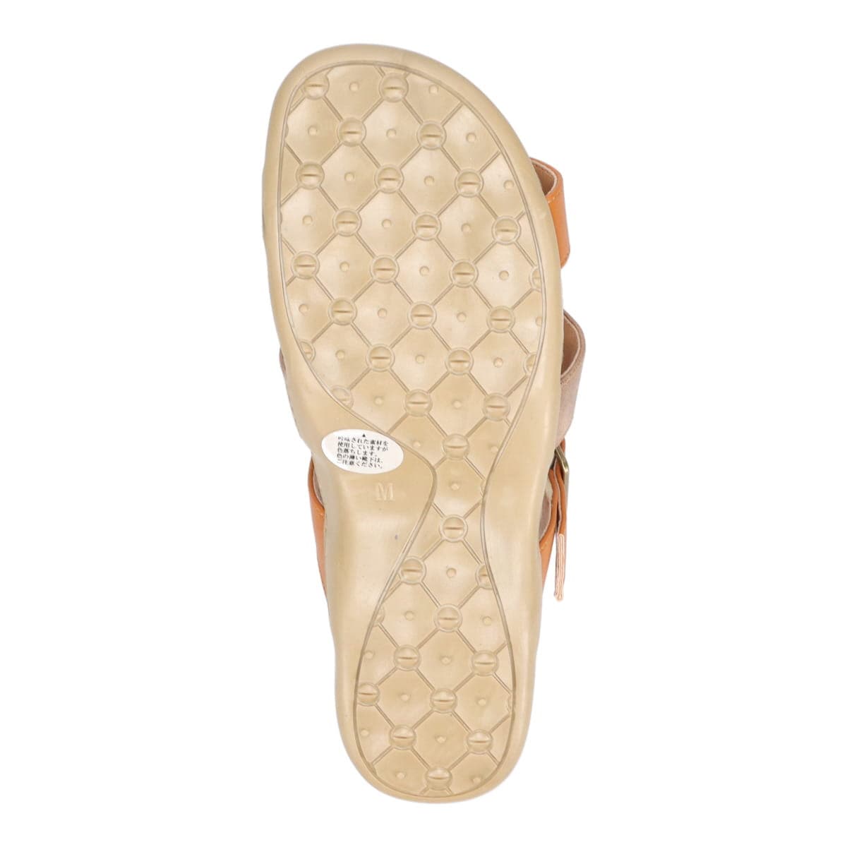 テーン tehen 定番 フラット フットベッドサンダル  TN5004 CAMEL M　(23.0～23.5)